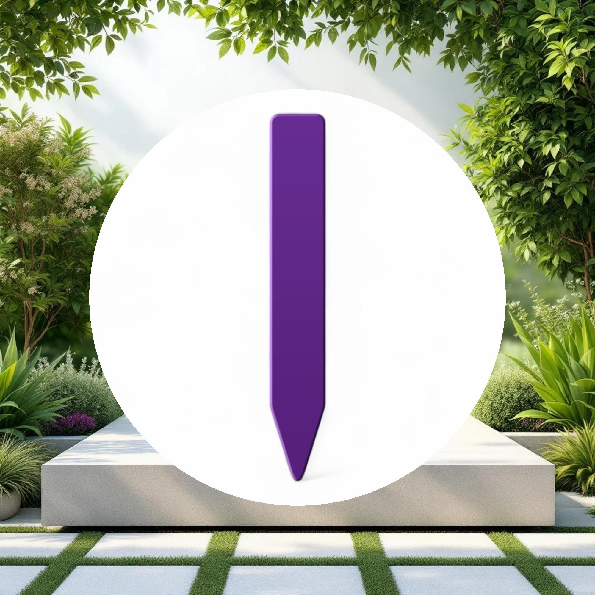 Grow1 Plant Stake Labels Purple (1000 pieces) - Image 2