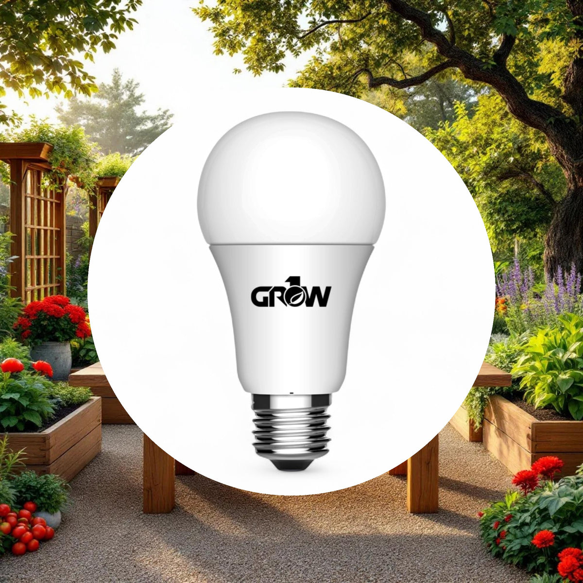 Green LED Light Bulb 9W - Image 5