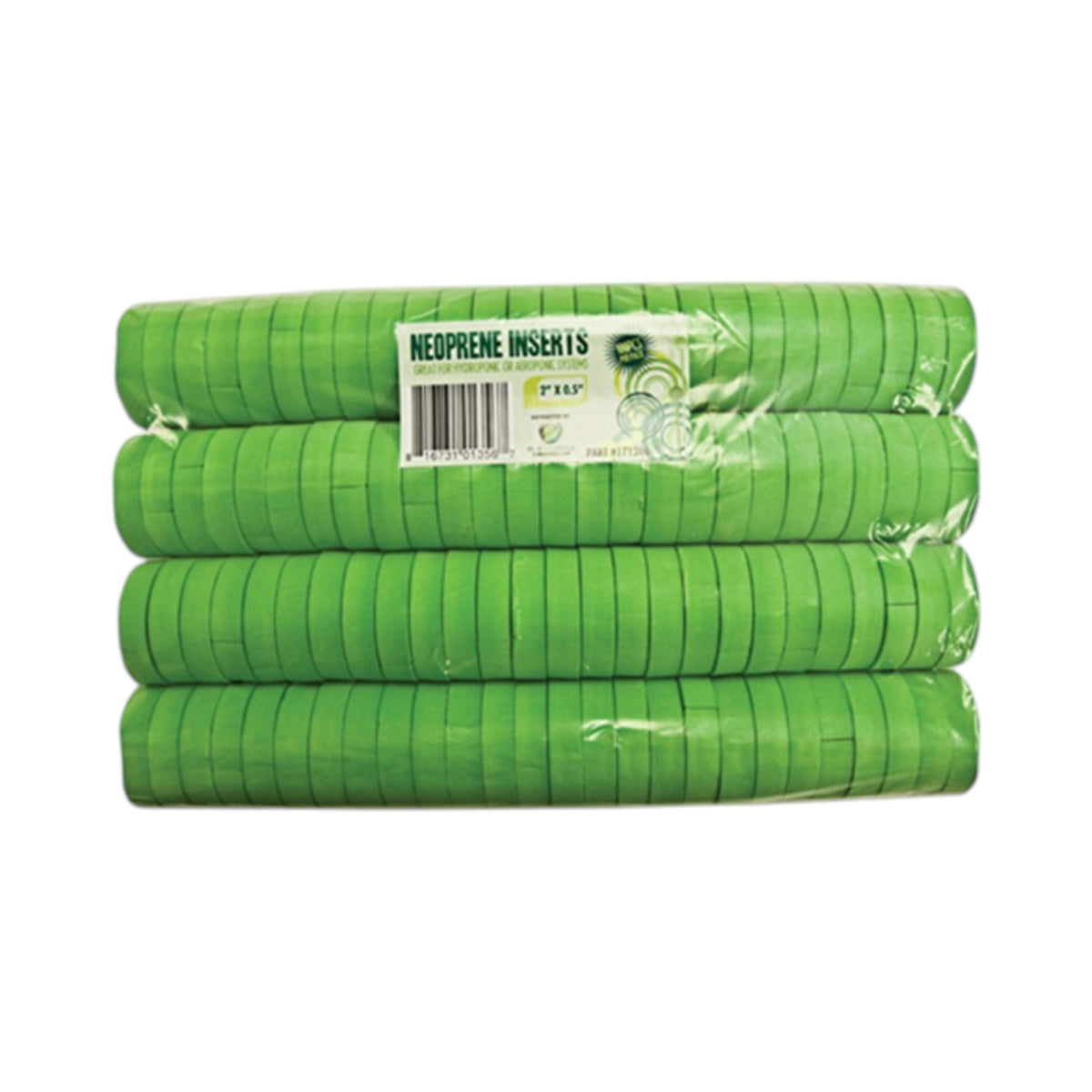 GROW1 Neoprene Inserts Green 2in (100pcs/Pack)