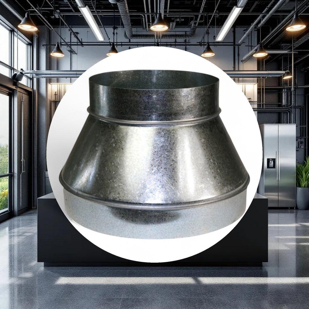 Duct Reducer 10in x 8in - Image 2
