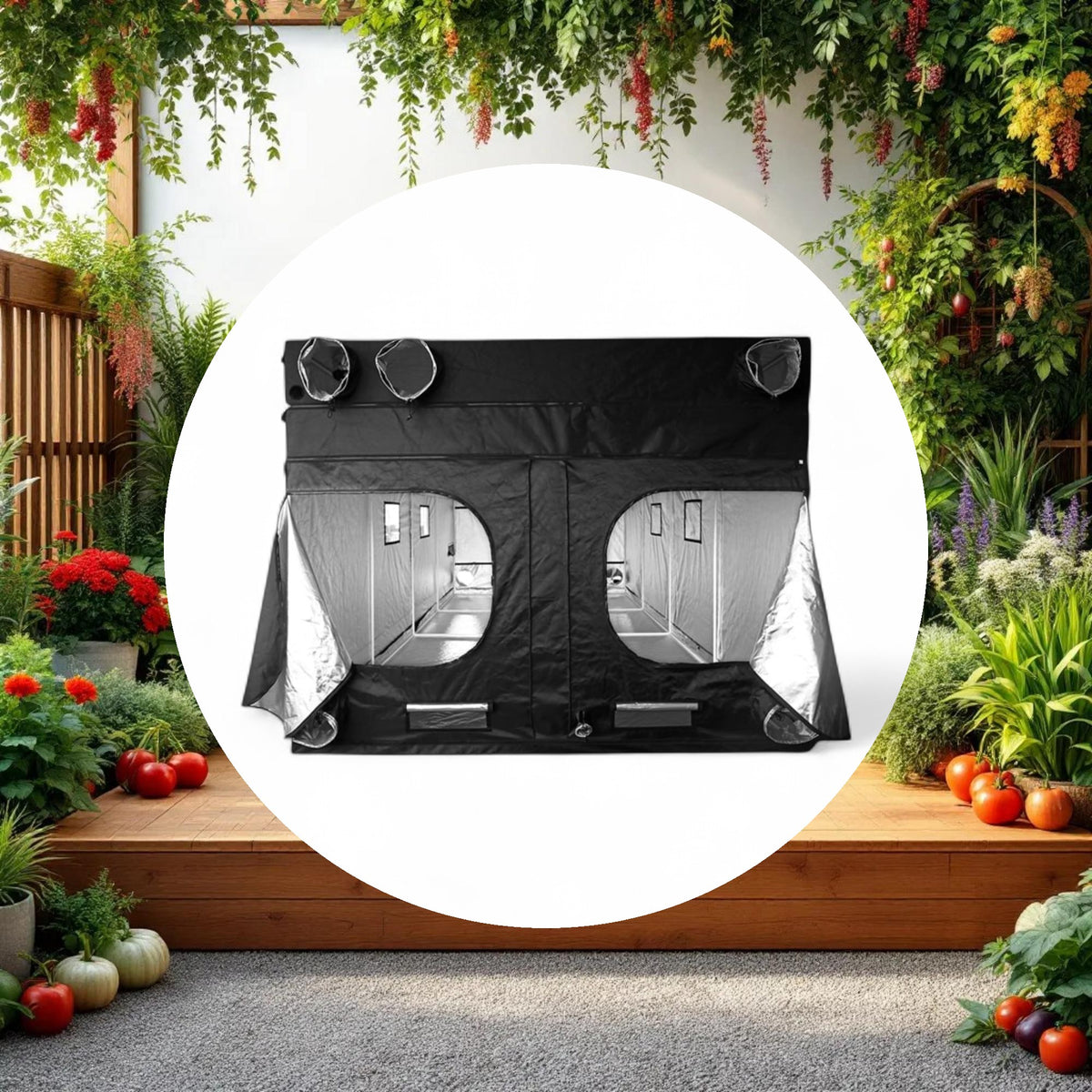 Goliath Grow Tent 10ft x 20ft x 6ft11in - 7ft11in - Image 5