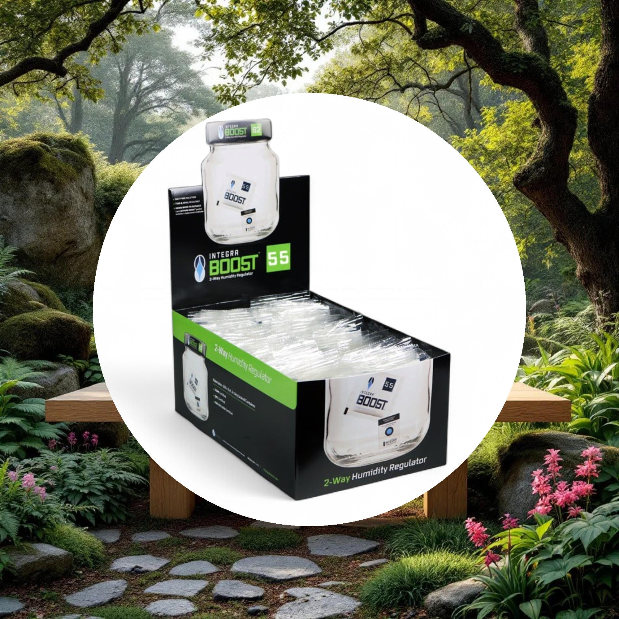 Integra Boost 2-Way Humidity Control 8 Gram 55% RH w/ Retail Display (144pcs/Box) - Image 5