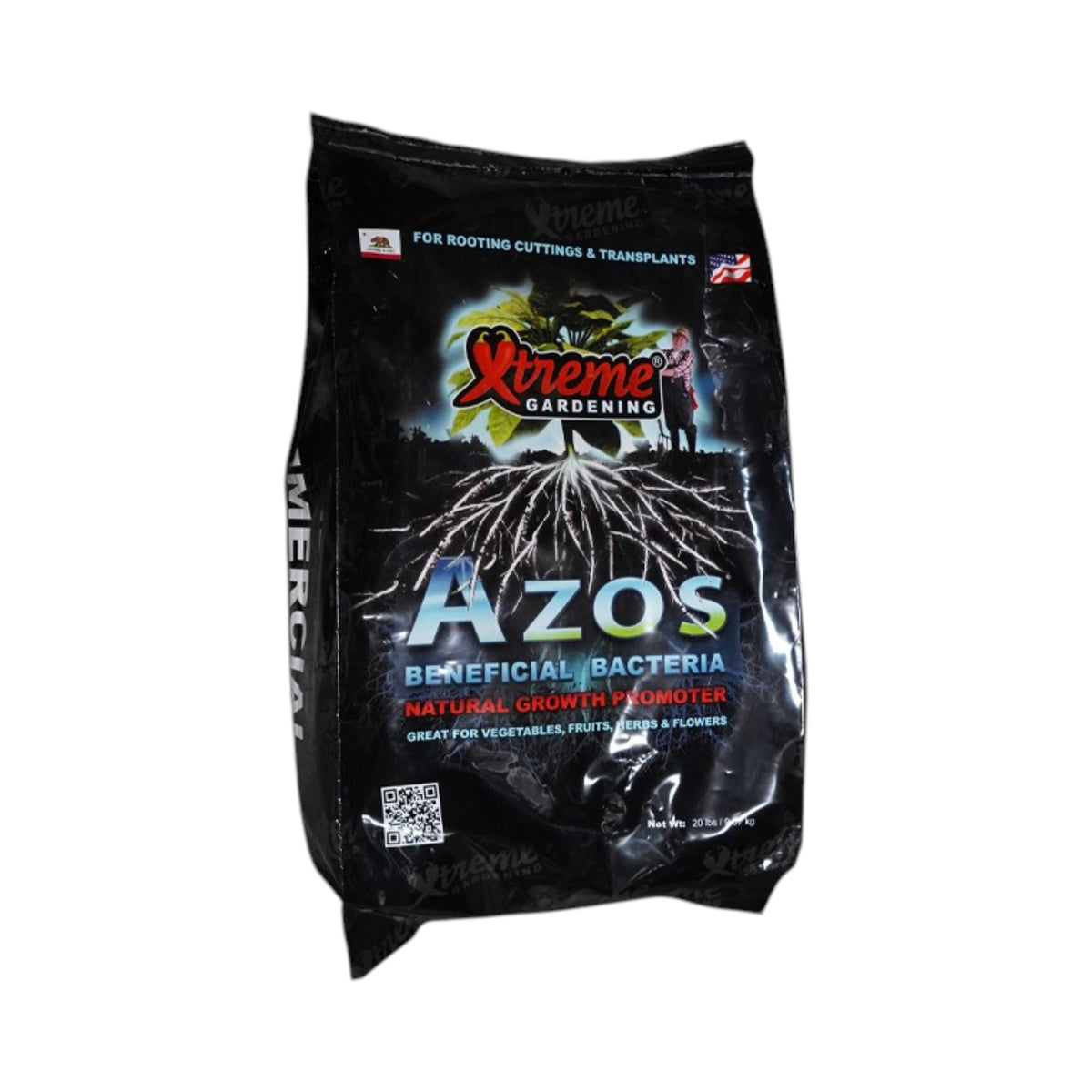 Xtreme Gardening AZOS Beneficial Bacteria Natural Growth Promoter 20lbs