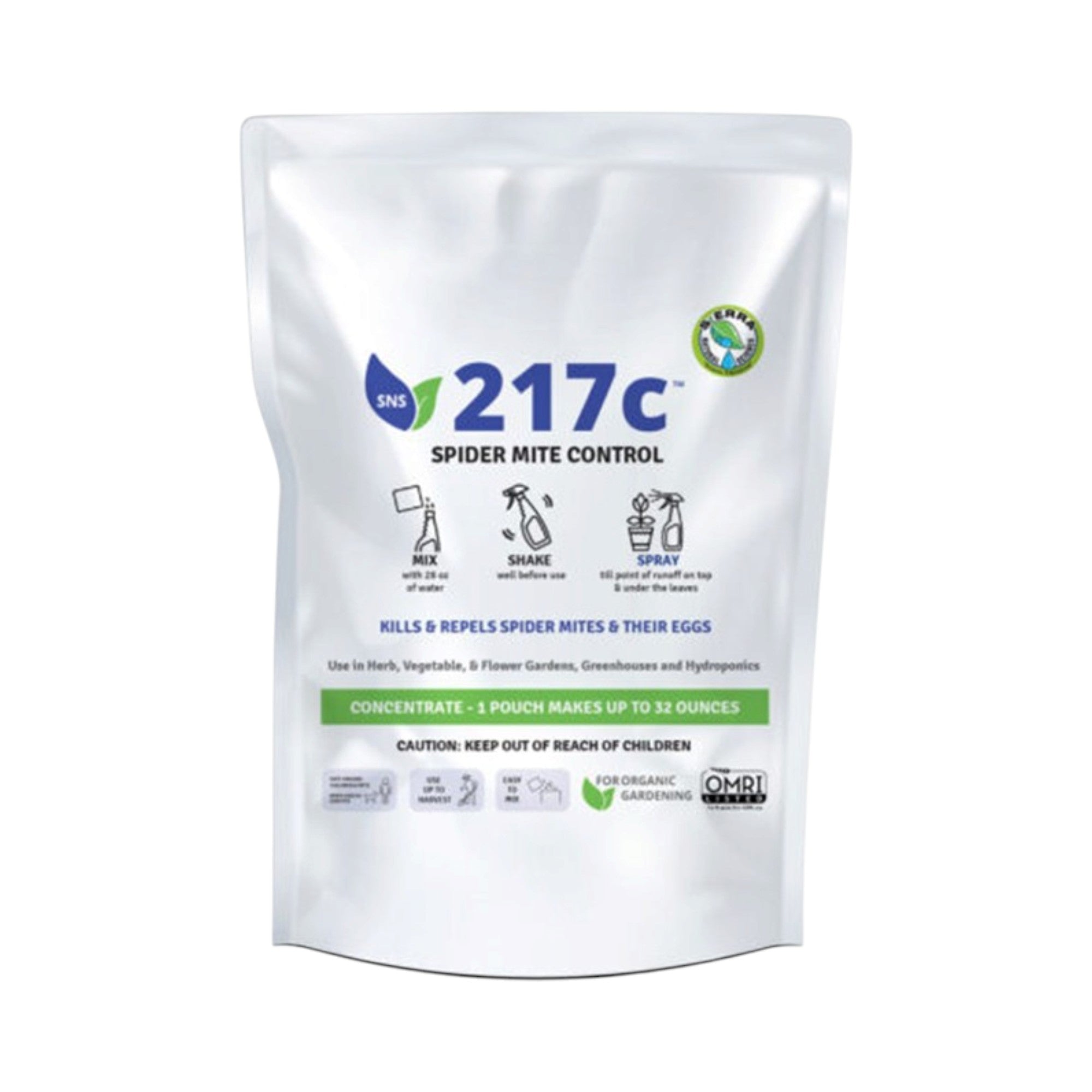 SNS 217c Spider Mite Control Concentrate Pouch 6 fl oz (10pcs/Pack)