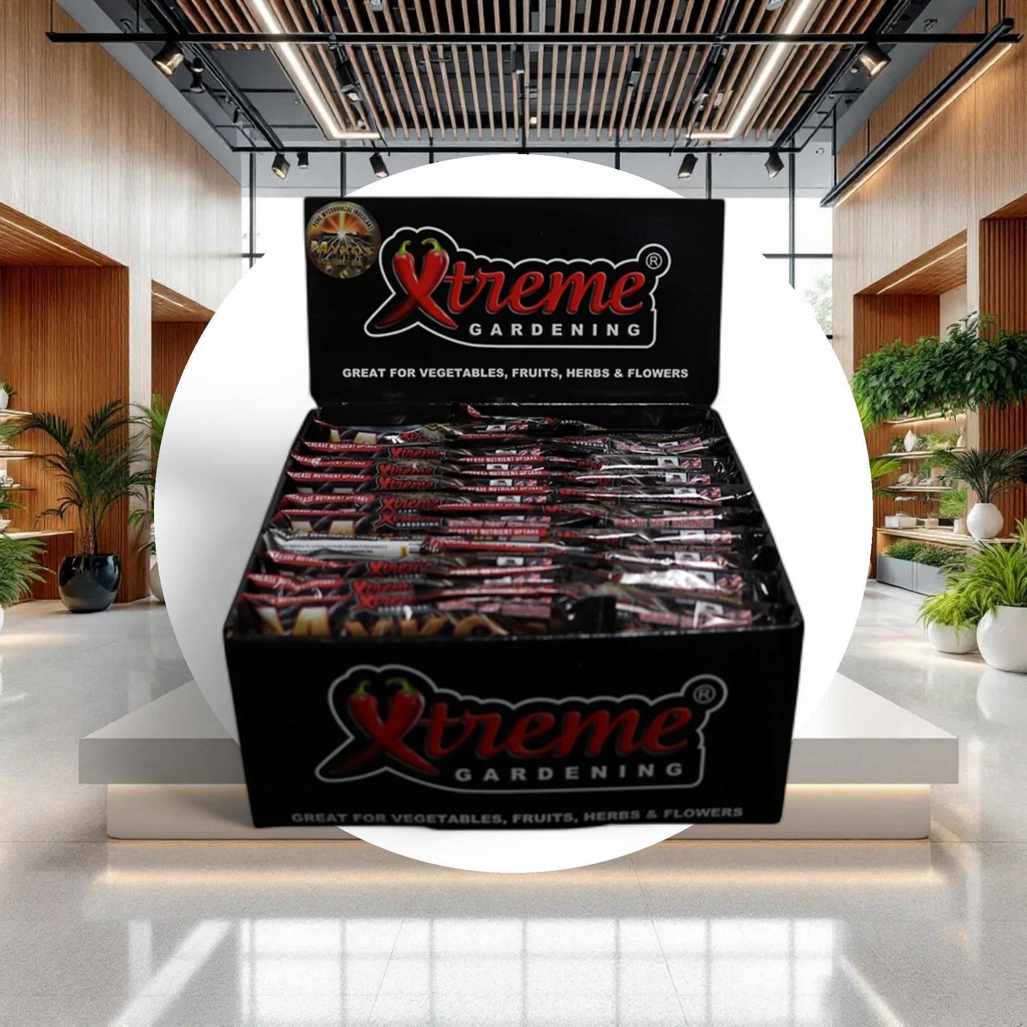 Xtreme Gardening MYKOS Pure Mycorrhizal Inoculant 100g w/ Retail Display (60pcs/Box) - Image 4