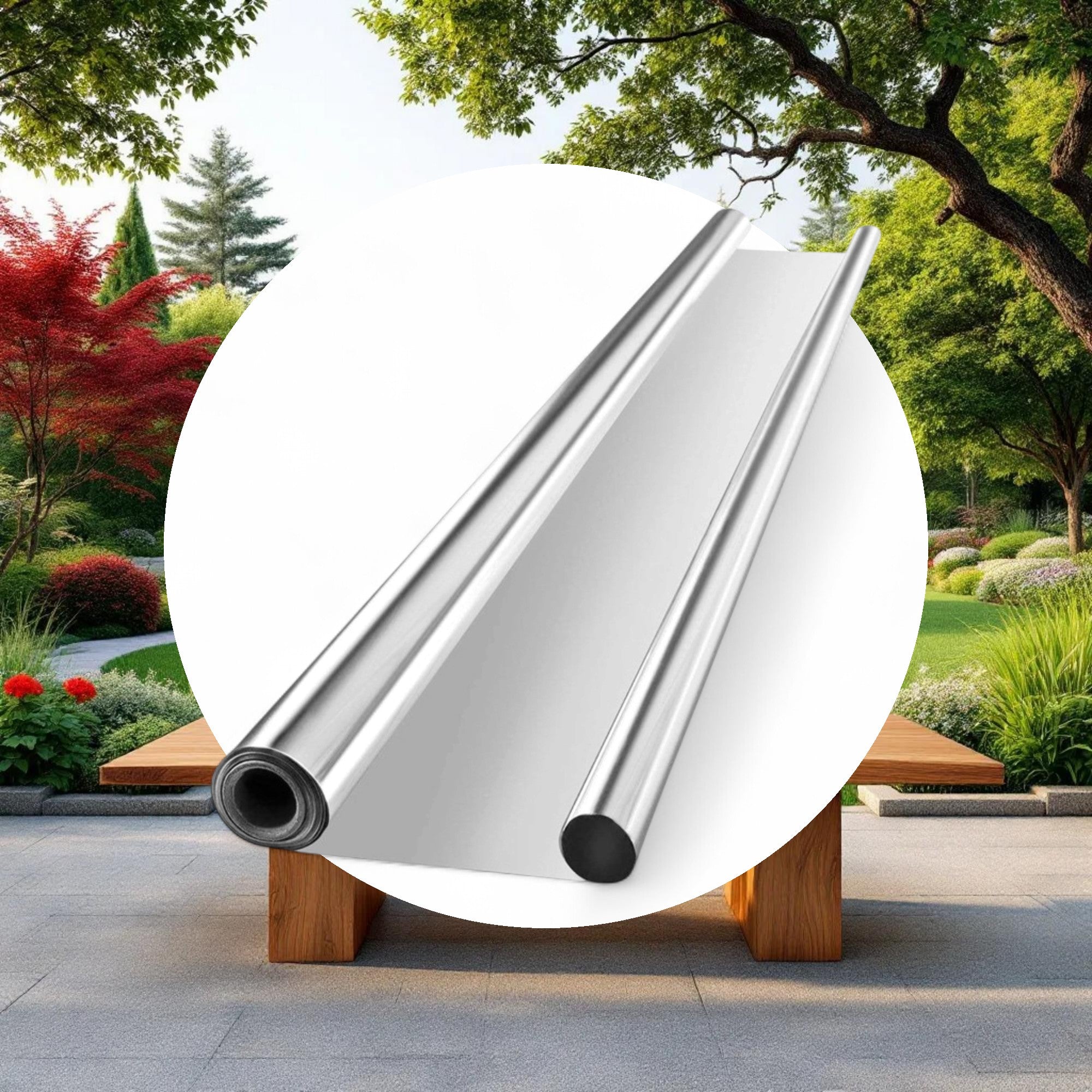 Mylar Reflective Film 2mil 50in x 25ft - Image 4