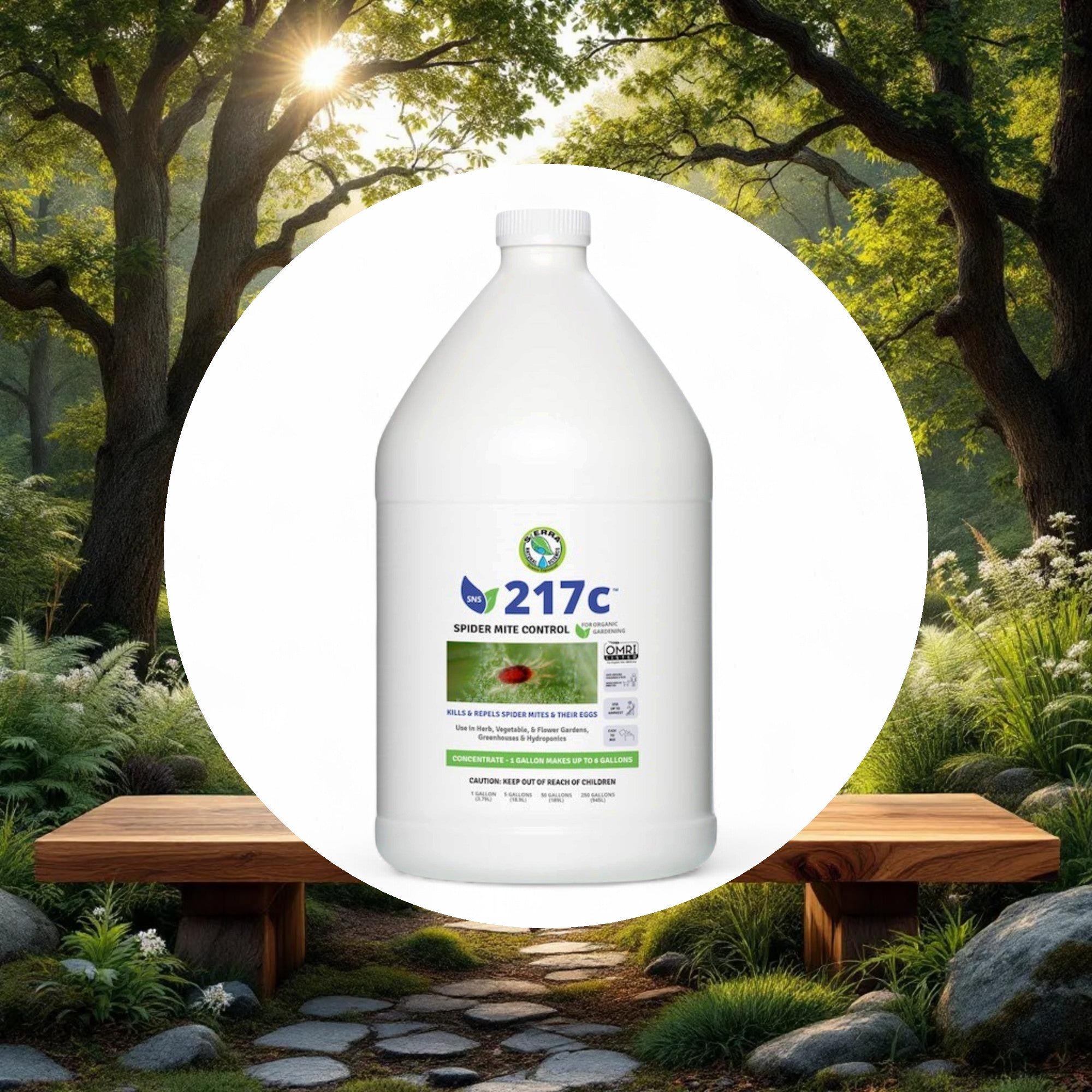 SNS 217 Spider Mite Control Concentrate 1 Gallon - Image 5