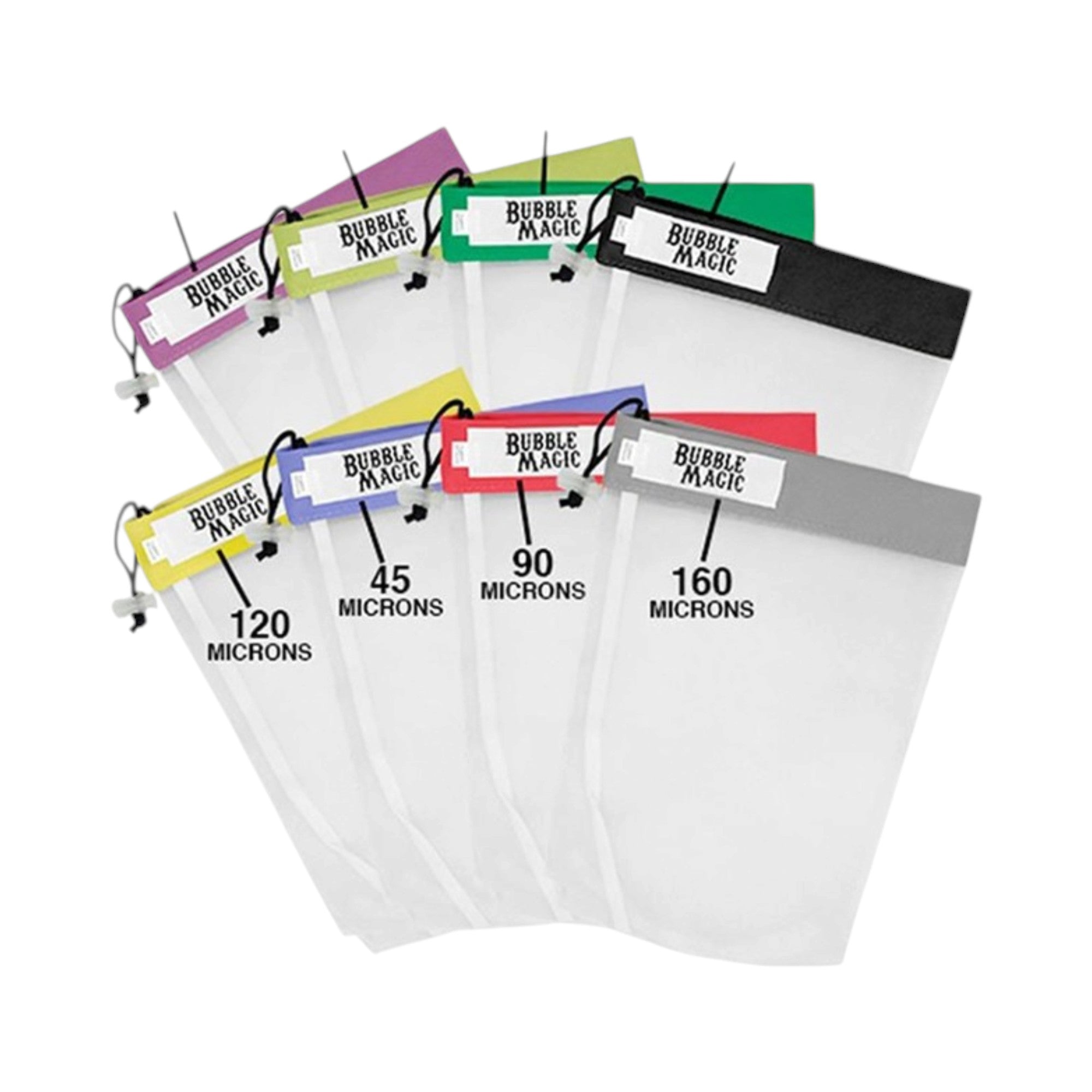 Bubble Magic All Mesh Extraction Bags 20 Gallon 8 Bag Kit