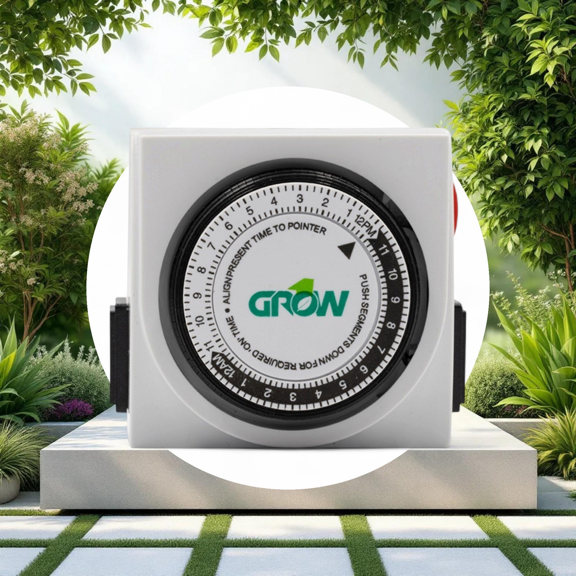 Grow1 120V Dual Outlet Mechanical Timer - Image 5