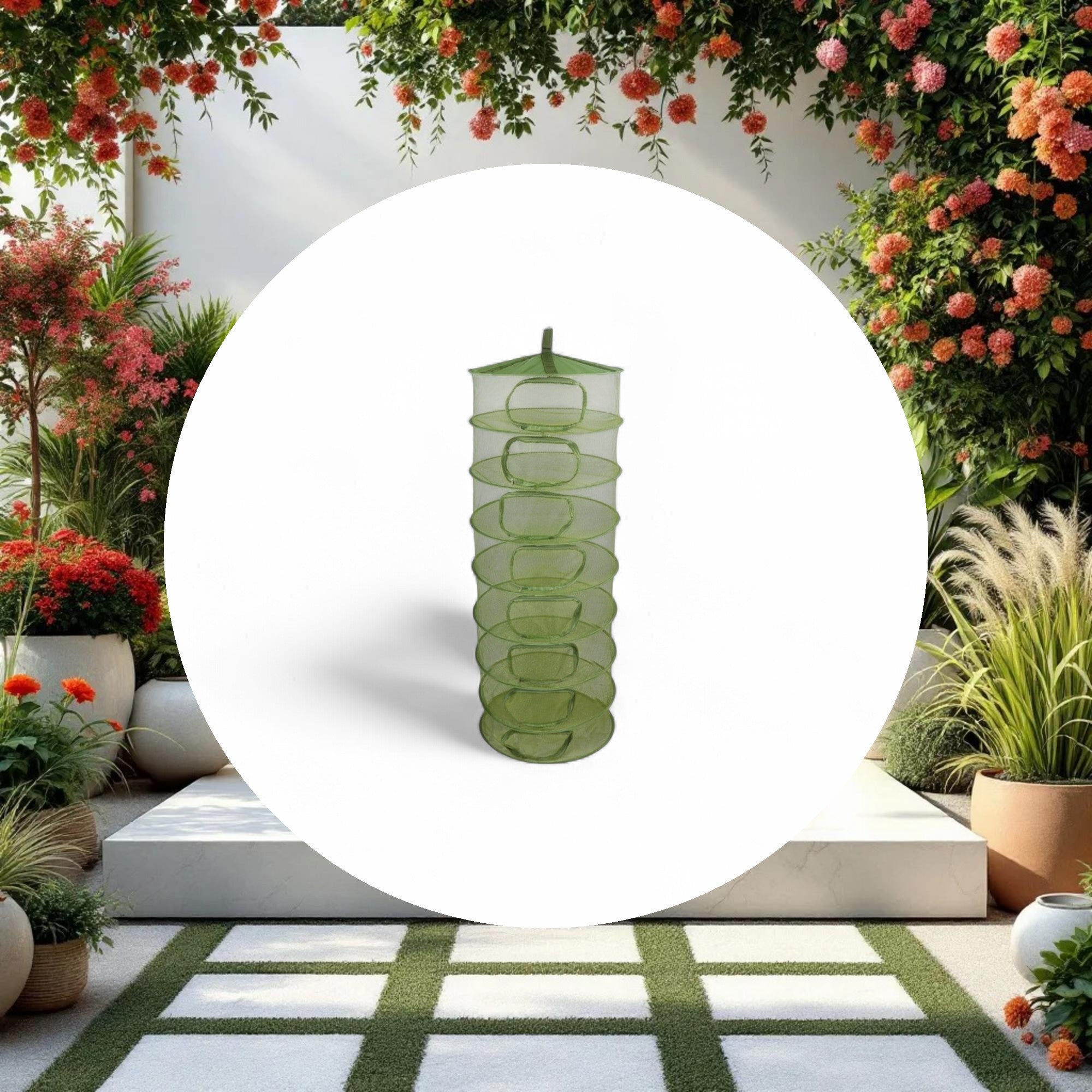 GROW1 2ft Drying Rack w/ Zipper Openings - Image 2
