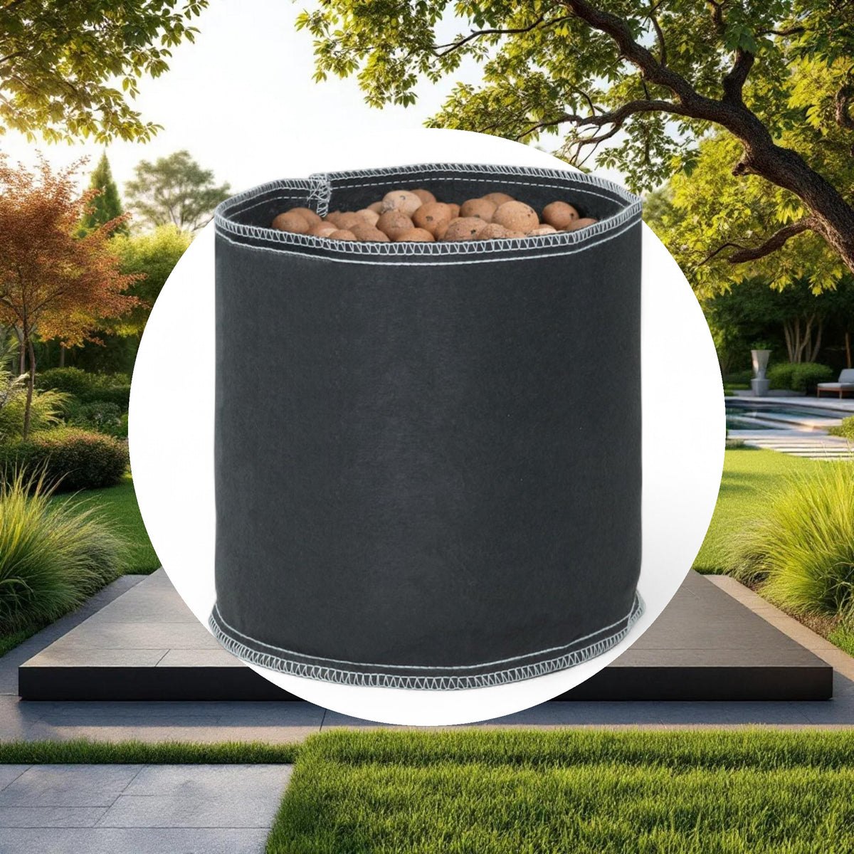 Grow1 Fabric Pot Black 100 Gallon - Image 4