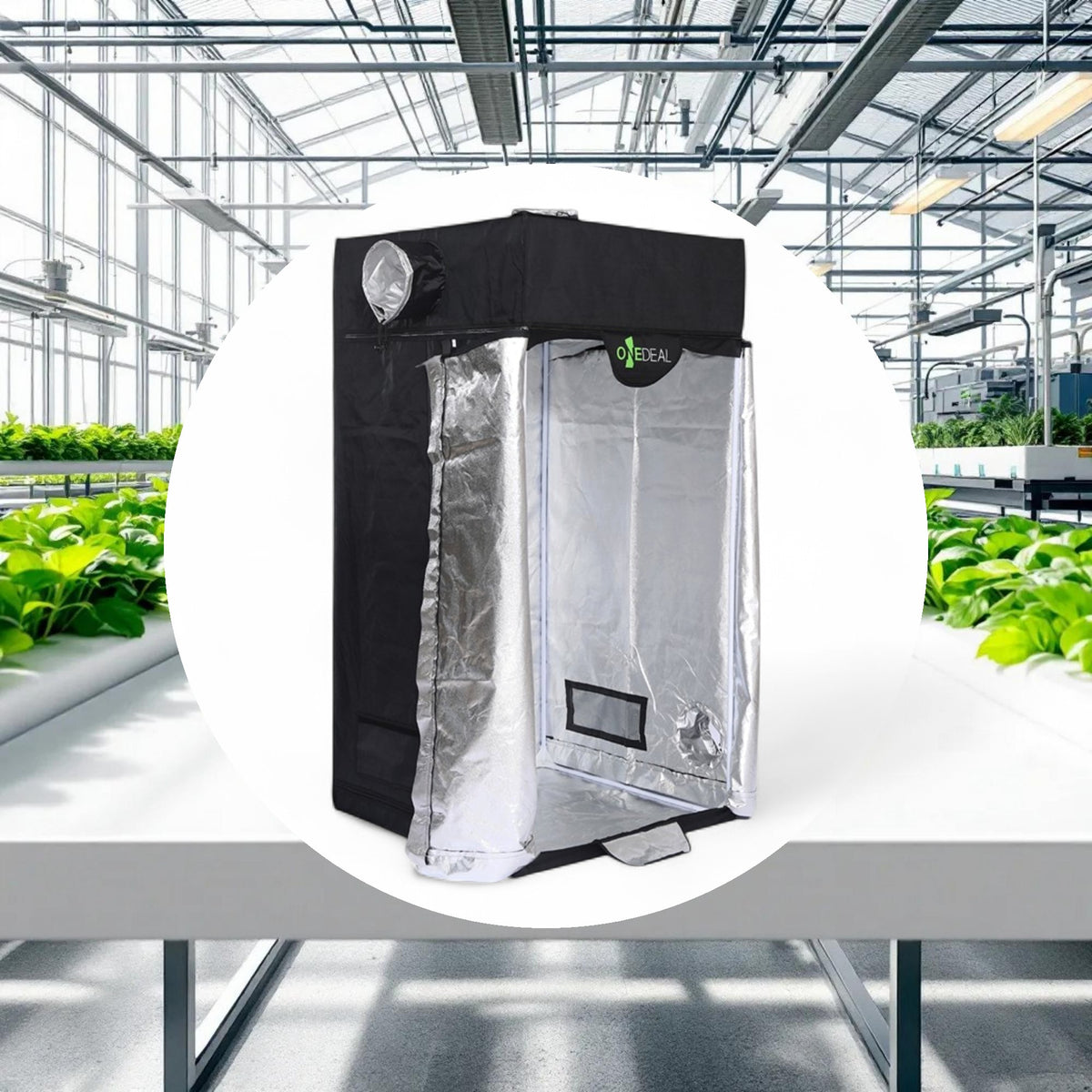 OneDeal Grow Tent 3ft x 3ft x 6ft - Image 2