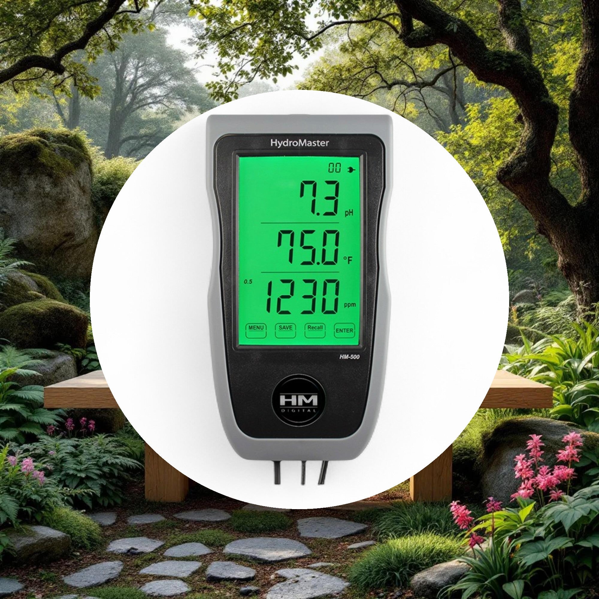 HM Digital Hydromaster 500 - Continuous pH/TDS/EC/Temp meter - Image 2
