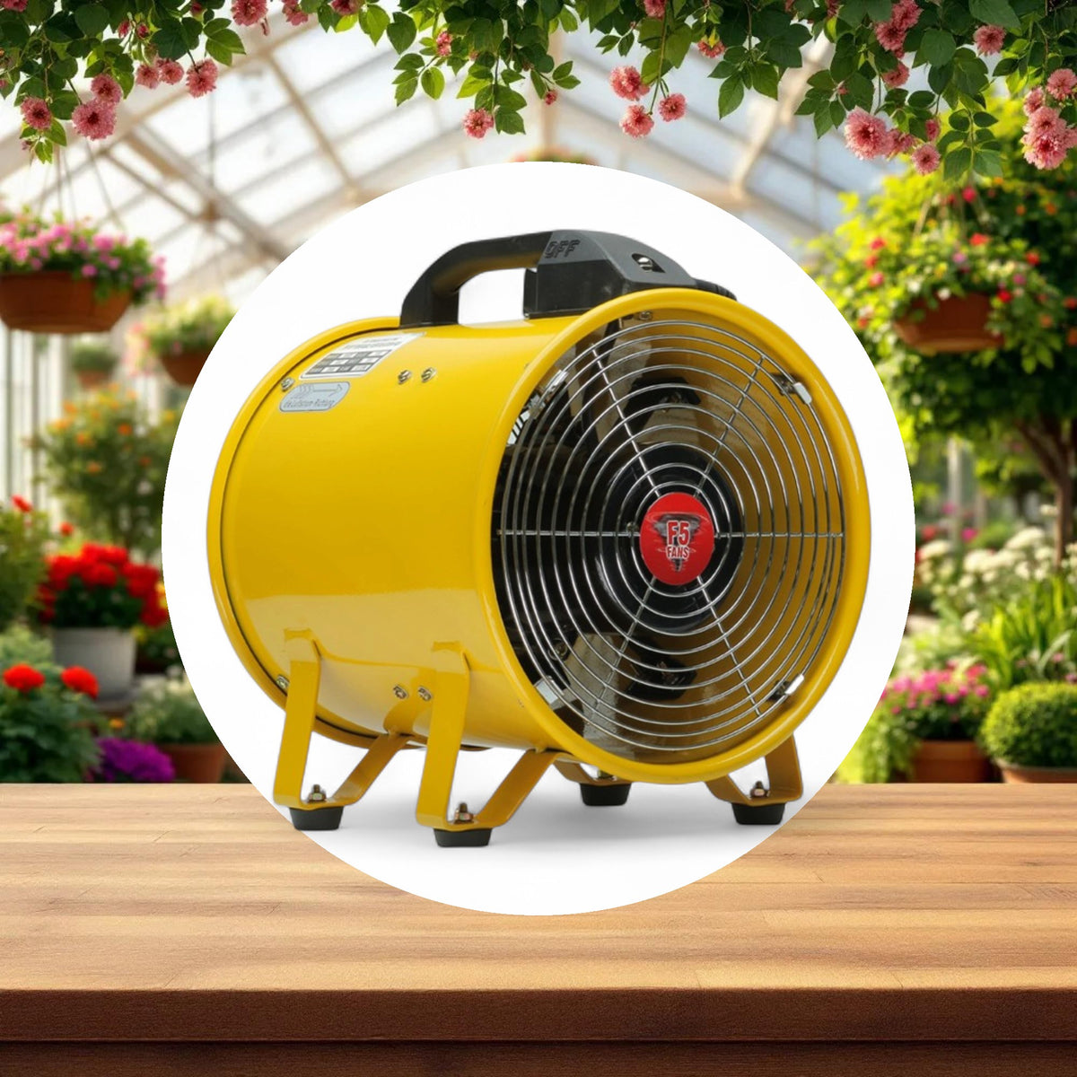 F5 Fans Portable Axial Fan 8in - Image 3