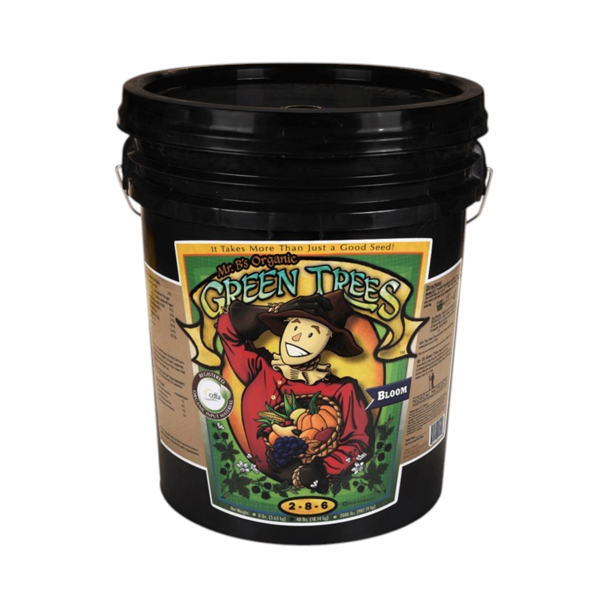 Mr. B's Green Trees Organic Bloom 40lbs (5gal)