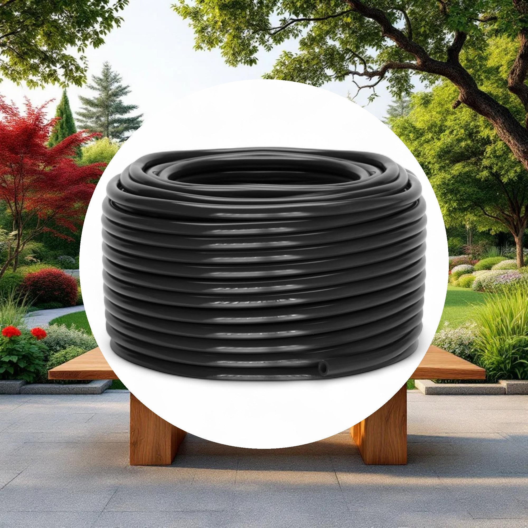 GROW1 Black Vinyl Tubing I.D. 1in x 25ft - Image 5