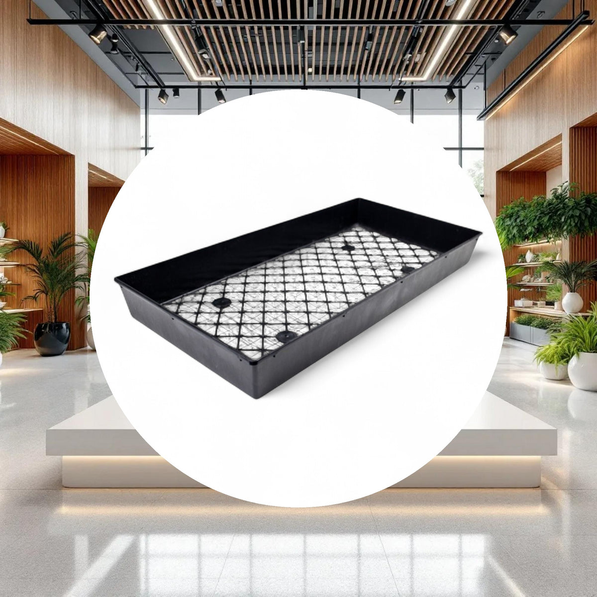 Mesh Web Propagation Tray w/ Solid Sides (10in x 20in) - Image 3
