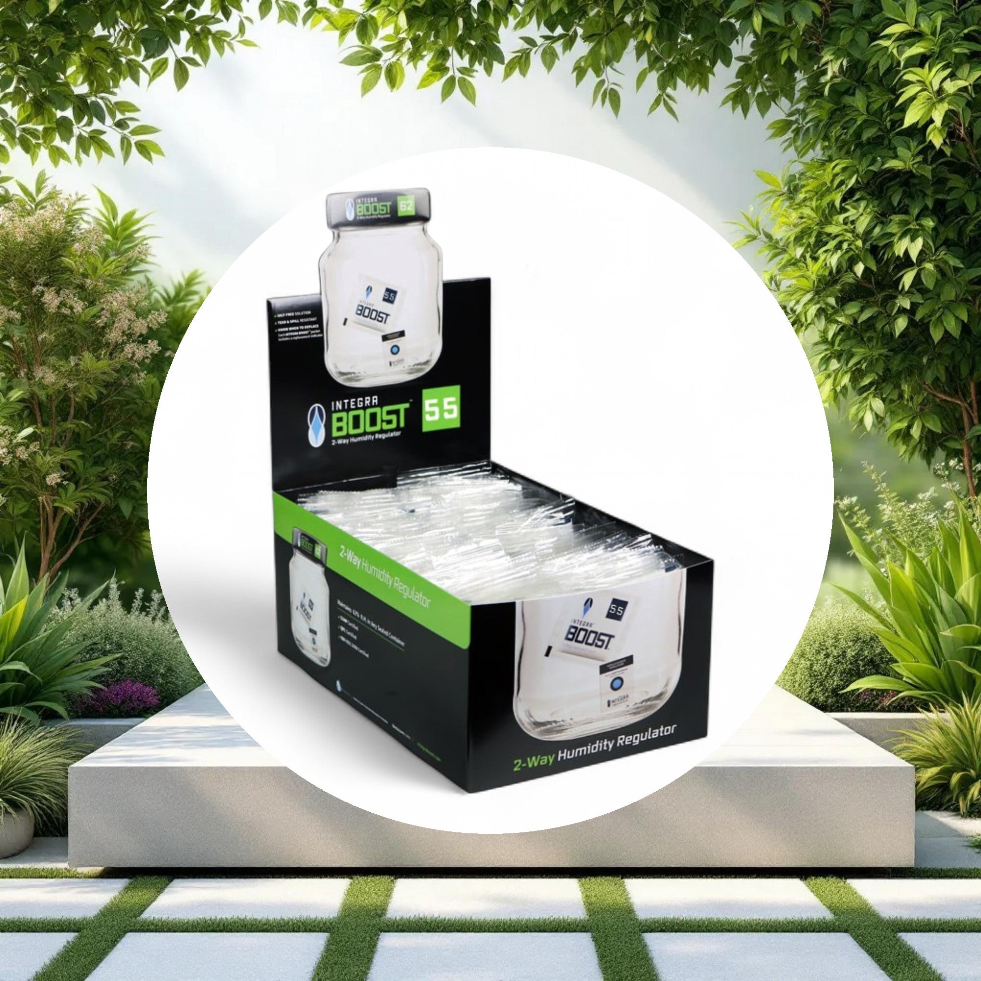 Integra Boost 2-Way Humidity Control 8 Gram 55% RH w/ Retail Display (144pcs/Box) - Image 2