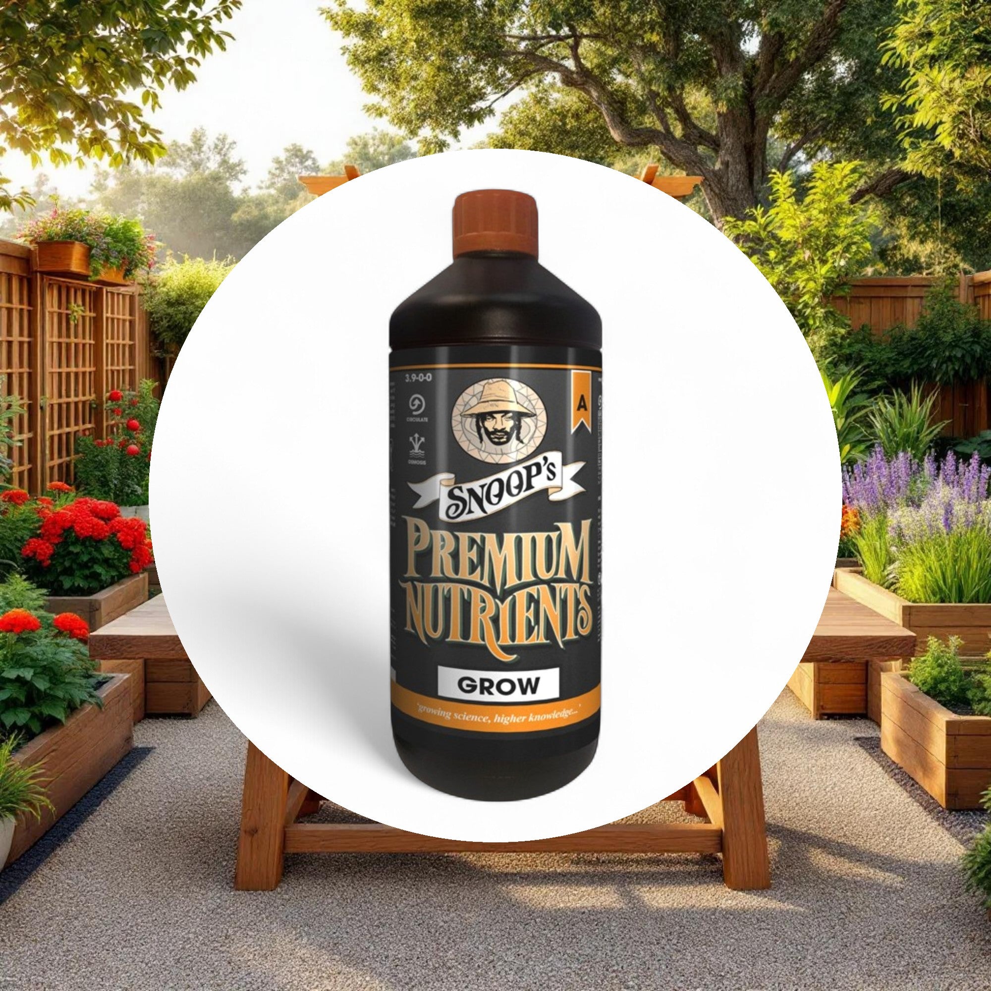 Snoop's Premium Nutrients Grow A Coco 1ltr 3.2-0-0 - Image 5