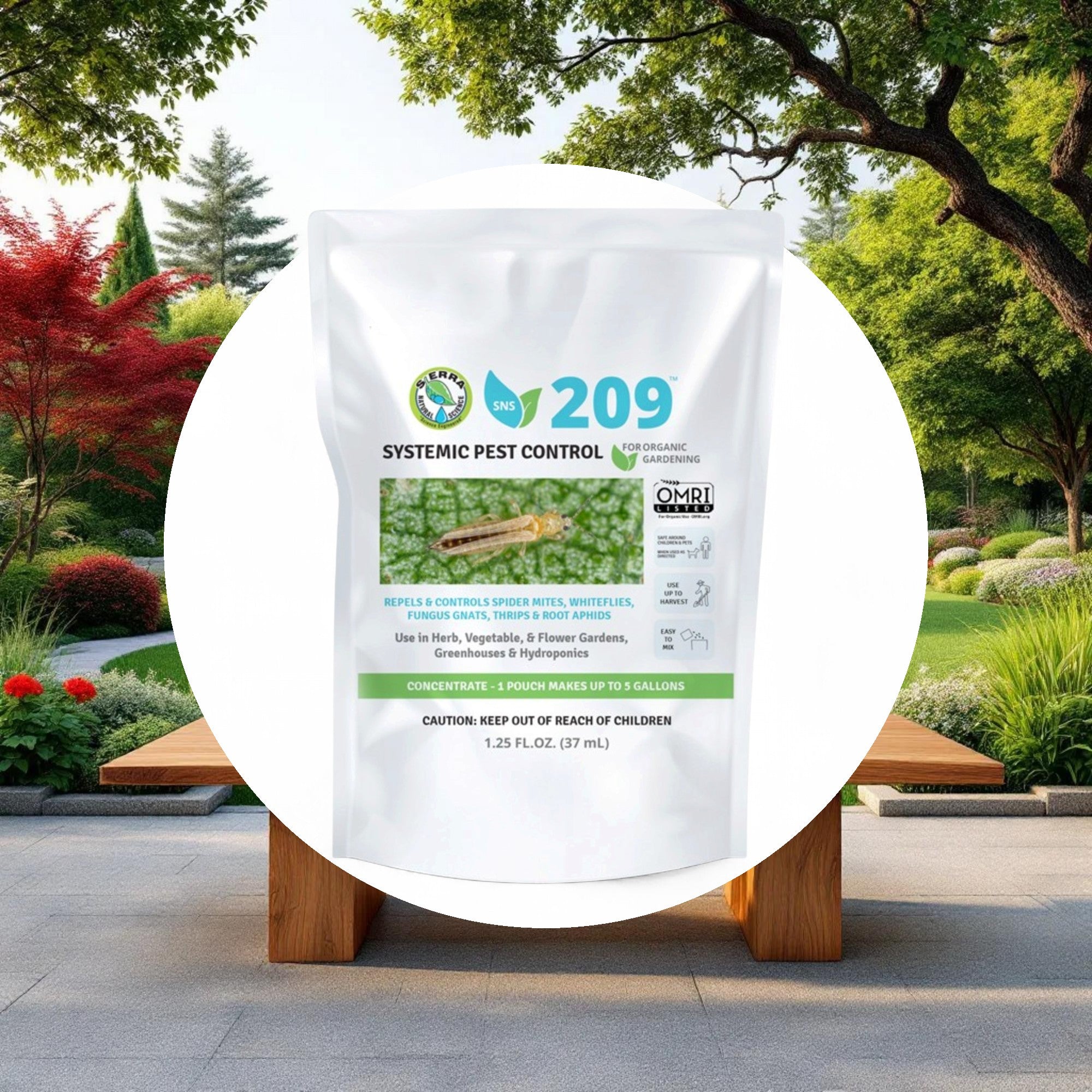 SNS 209 Systemic Pest Control Pouch 1.25 fl oz (10pcs/Pack) - Image 4