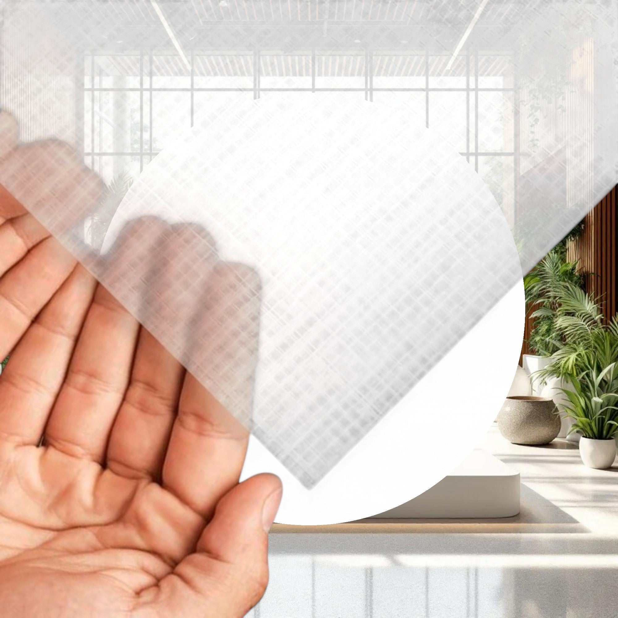 Woven Greenhouse Film Clear 9mil UV 32ft x 100ft - Image 3
