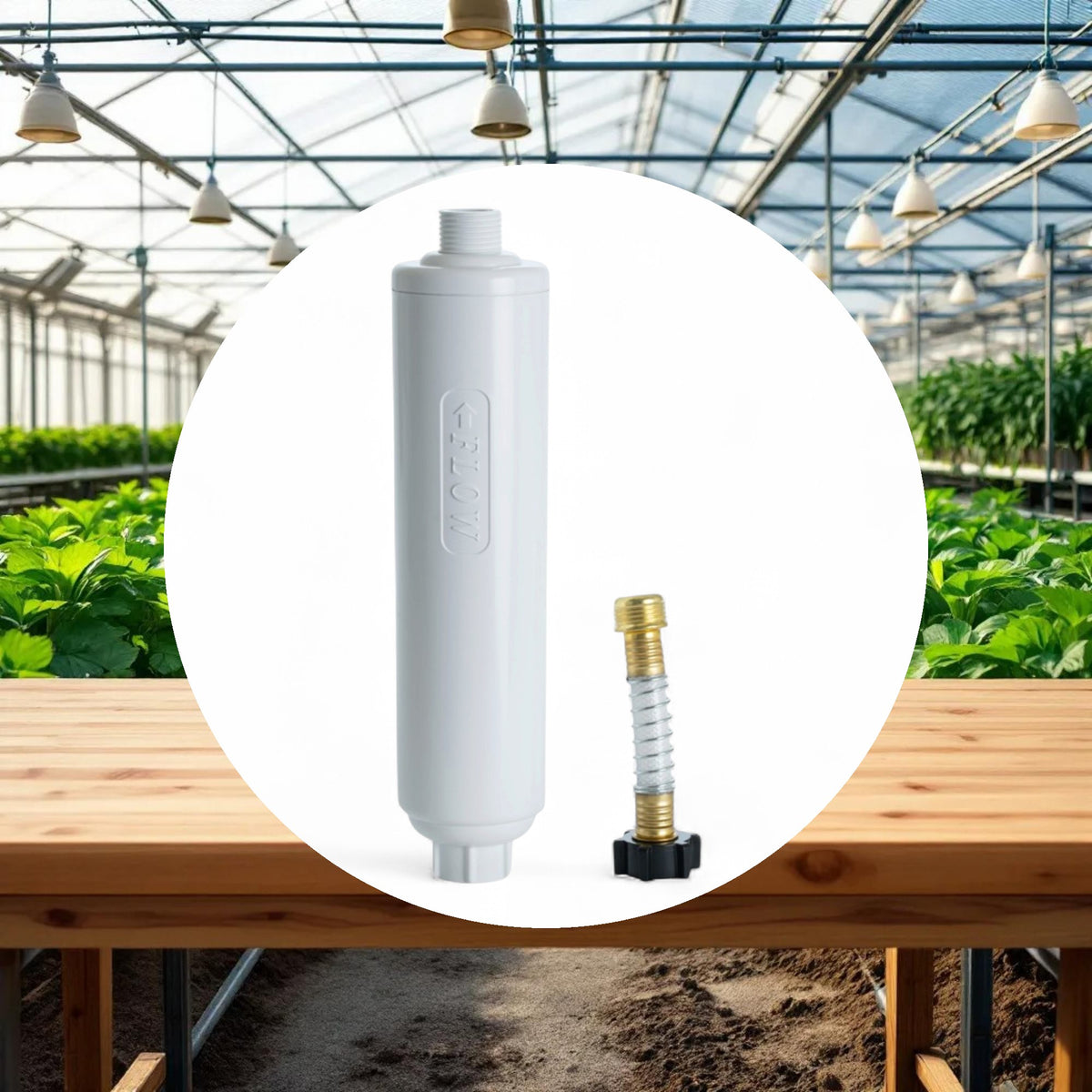 GROW1 Inline Garden Water Filter - Chlorine Removal Sediment Removal - Image 3