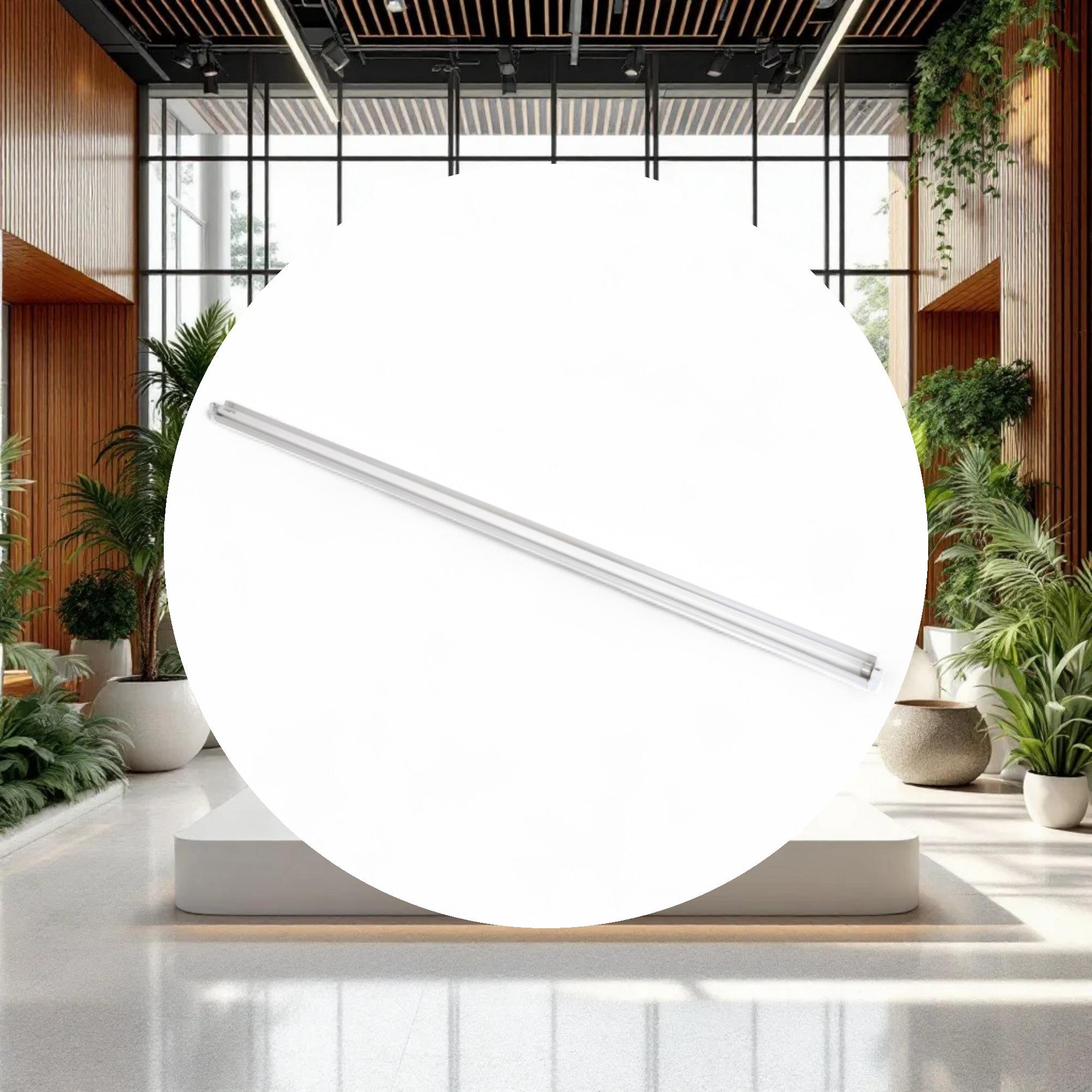 Lightech 4' T5 Florescent Single Light W/ Reflector 54w 6500k - Image 3