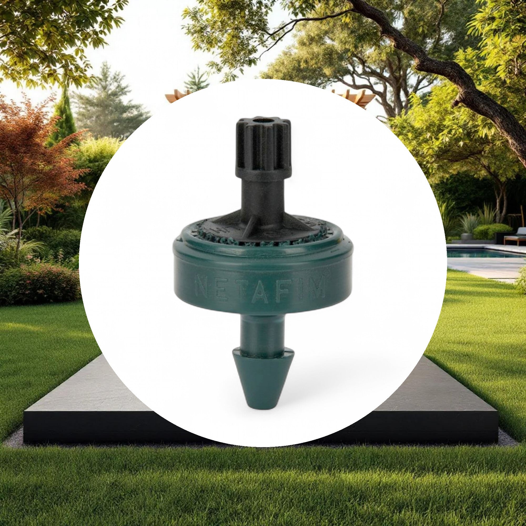 Netafim Woodpecker Pressure Compensating Junior Dripper w/ LCNL 2.0GPH Green (250pcs/Bag) - Image 5