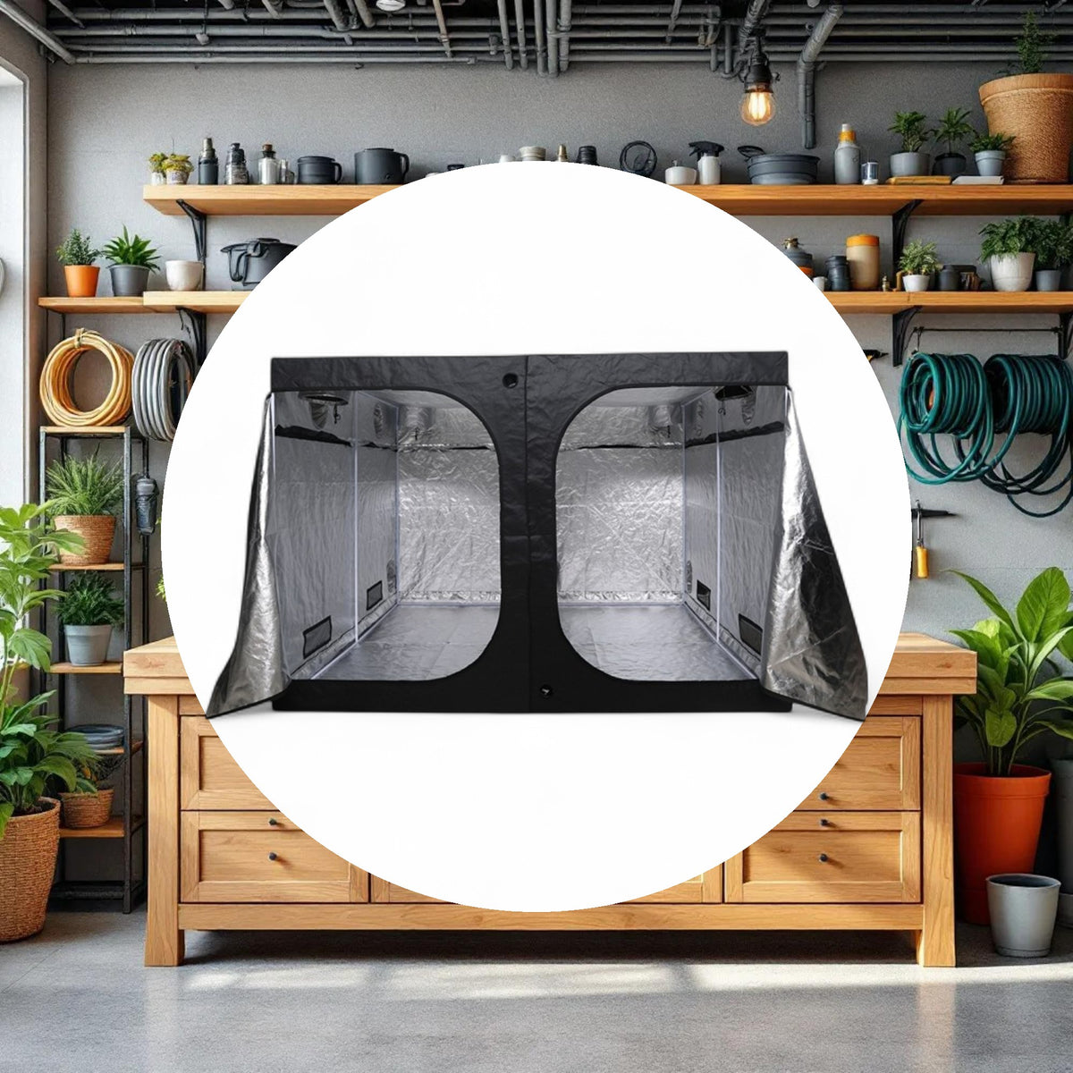 OneDeal Grow Tent 10ft x 10ft x 6.5ft - Image 3