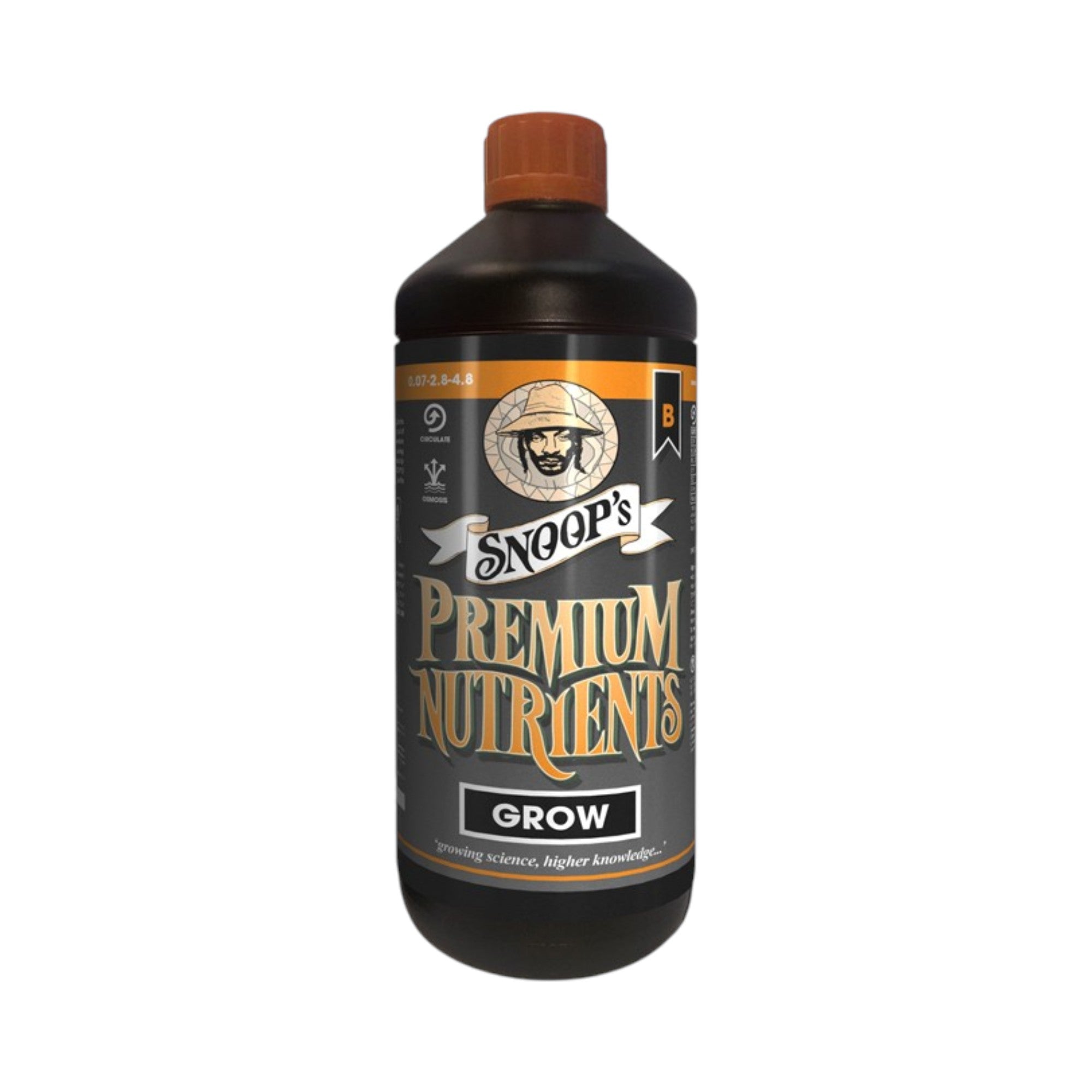 Snoop's Premium Nutrients Grow B Coco 10ltr 0-2.1-4.7