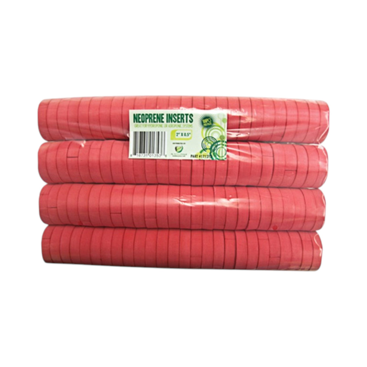 GROW1 Neoprene Inserts Red 2in (100pcs/Pack)