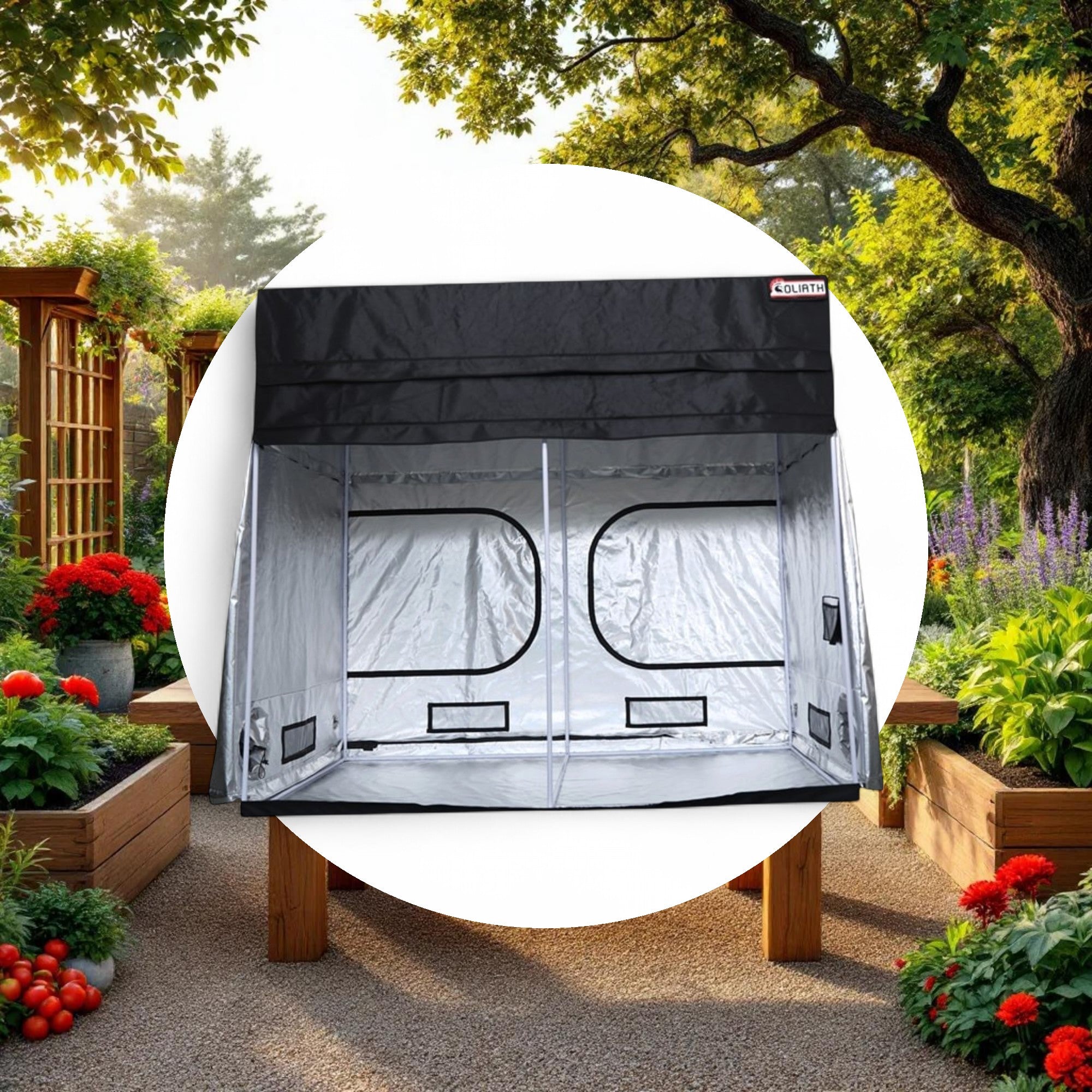 Goliath Grow Tent 5ft x 9ft x 6ft11in - 7ft11in - Image 5