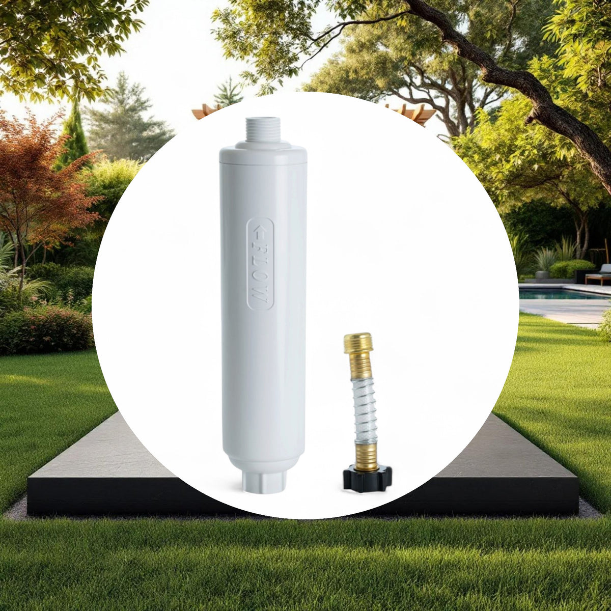 GROW1 Inline Garden Water Filter - Chlorine Removal Sediment Removal - Image 5