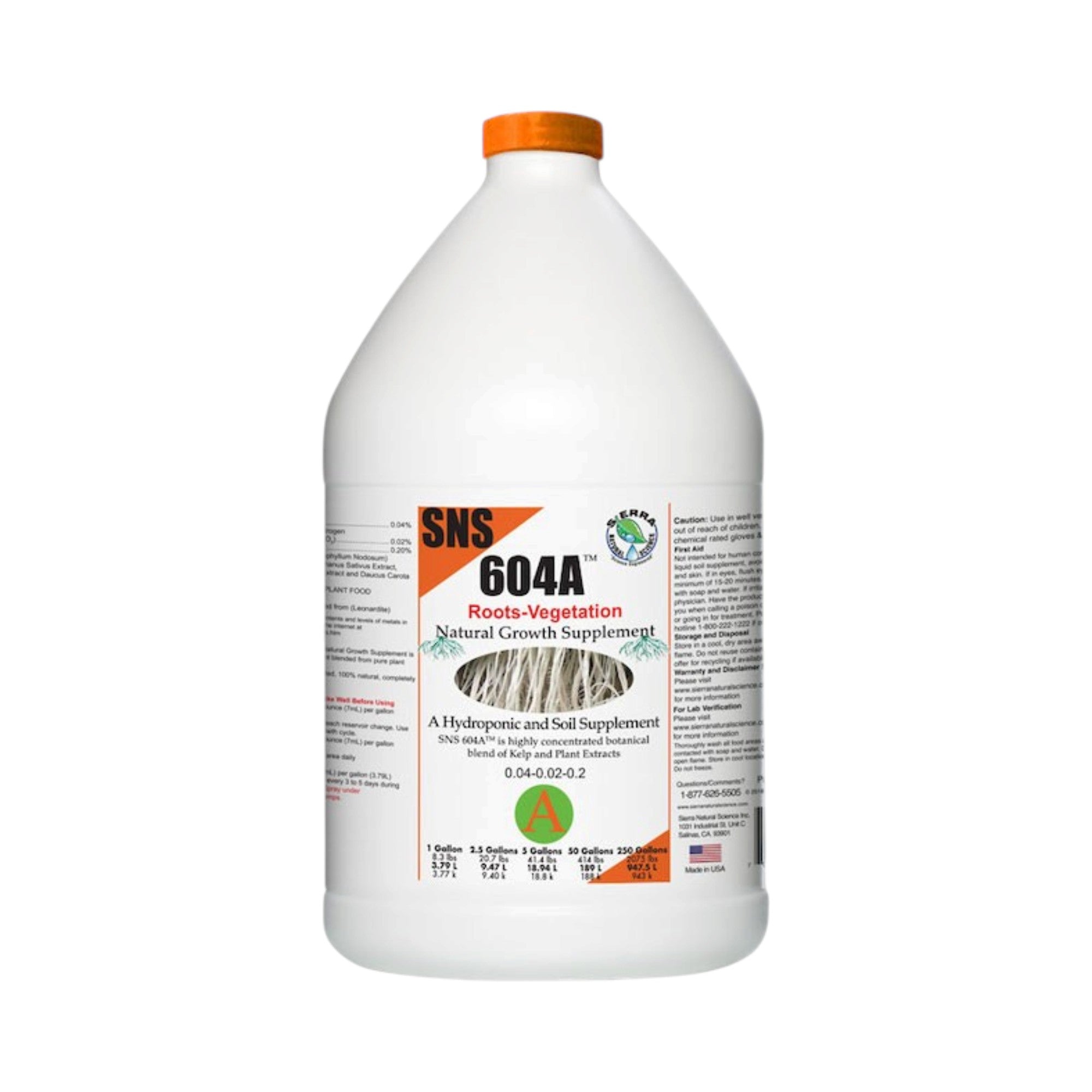 SNS 604A Growth Stimulator Concentrate 1 Gallon