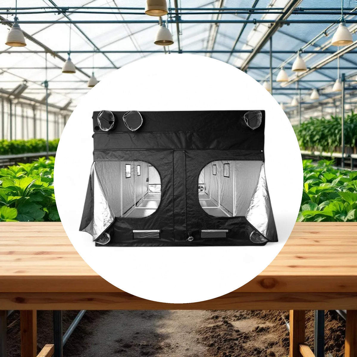 Goliath Grow Tent 10ft x 20ft x 6ft11in - 7ft11in - Image 2