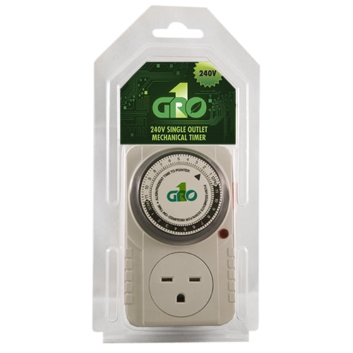 240V Single Outlet Mechanical Timer (6 pack)