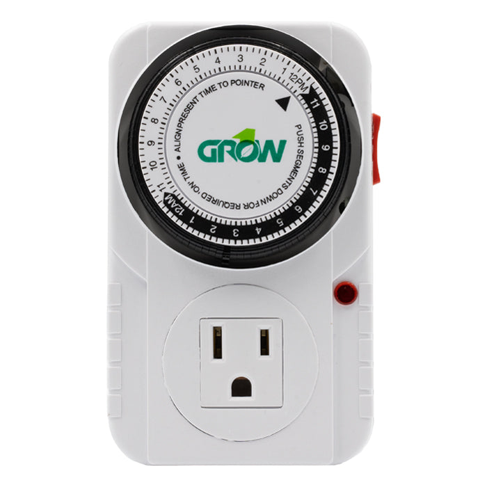 120V Single Outlet Mechanical Timer (8 Pack)