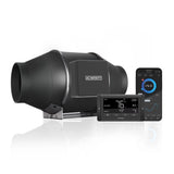 CLOUDLINE T4, QUIET INLINE DUCT FAN SYSTEM WITH TEMPERATURE AND HUMIDITY CONTROLLER, 4-INCH