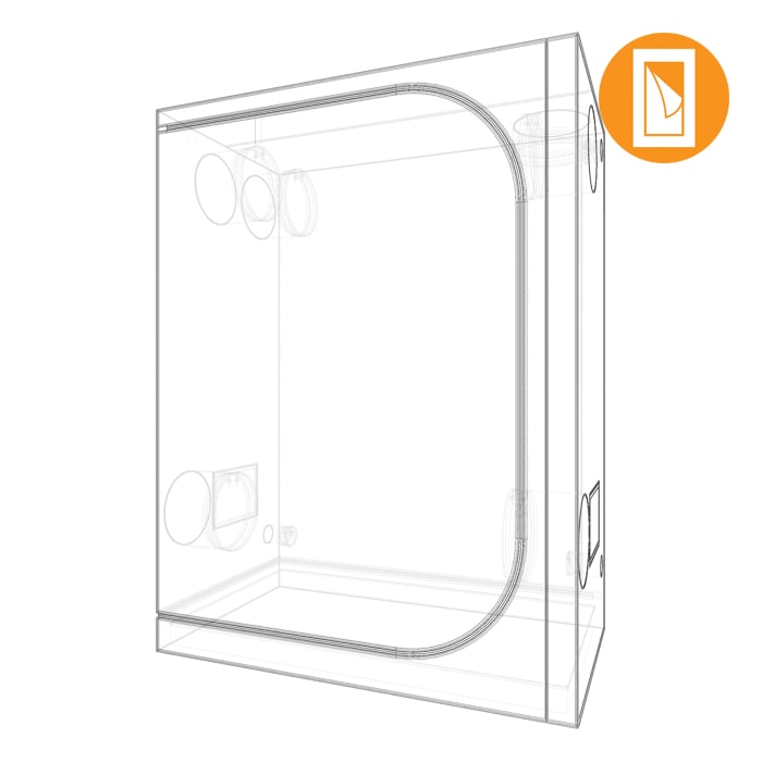 Secret Jardin Dark Room 150 Wide v3.0 (5' x 3' x 6 2/3')