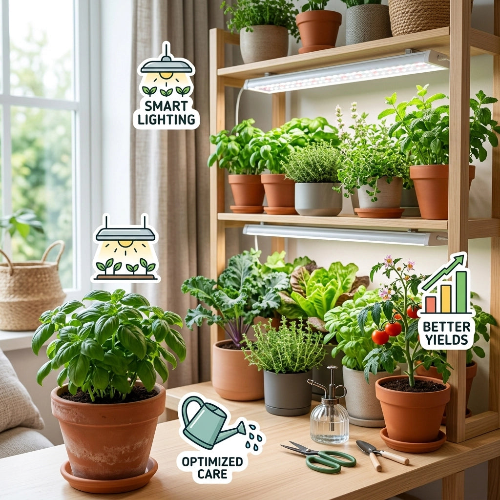 Indoor Gardening Setup 2.0: Upgrading Your Space for Better Yields
