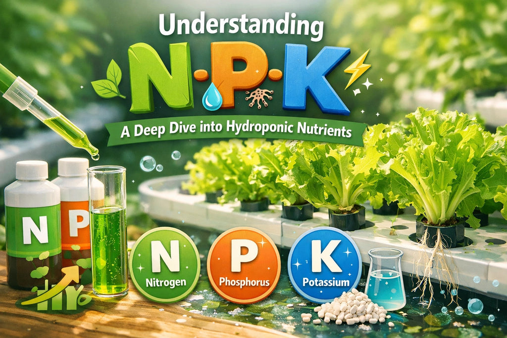 Understanding N-P-K: A Deep Dive into Hydroponic Nutrients