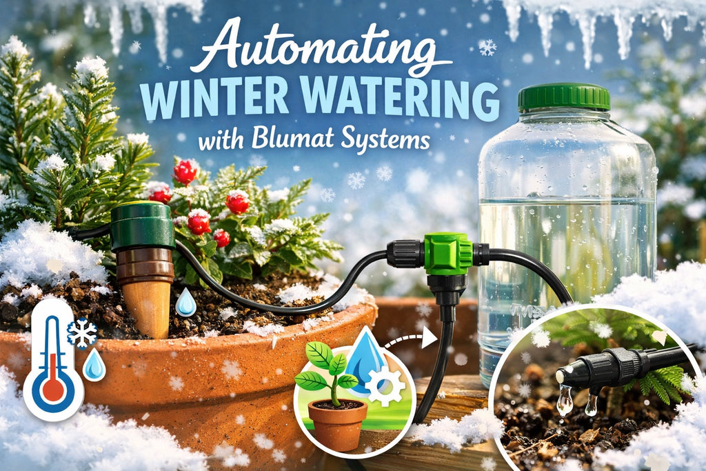 Automating Winter Watering with Blumat Systems