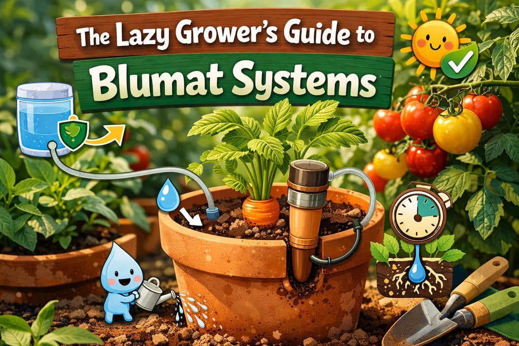 The Lazy Grower's Guide to Blumat Systems