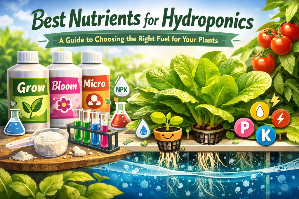 Best Nutrients for Hydroponics: A Guide to Choosing the Right Fuel for Your Plants