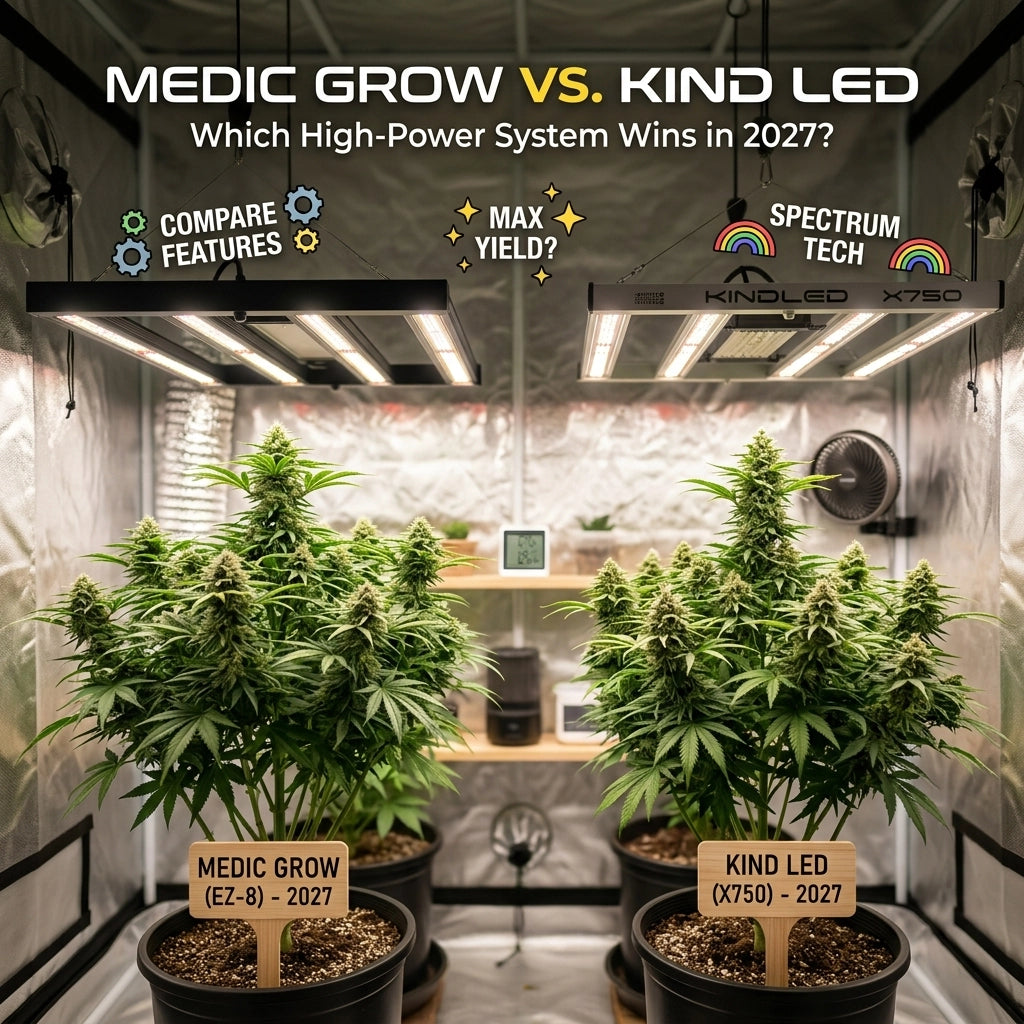Medic Grow vs. KIND LED: Which High-Power System Wins in 2027?