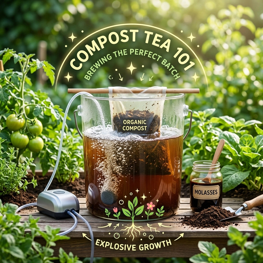 Compost Tea 101: How to Brew the Perfect Batch for Explosive Growth
