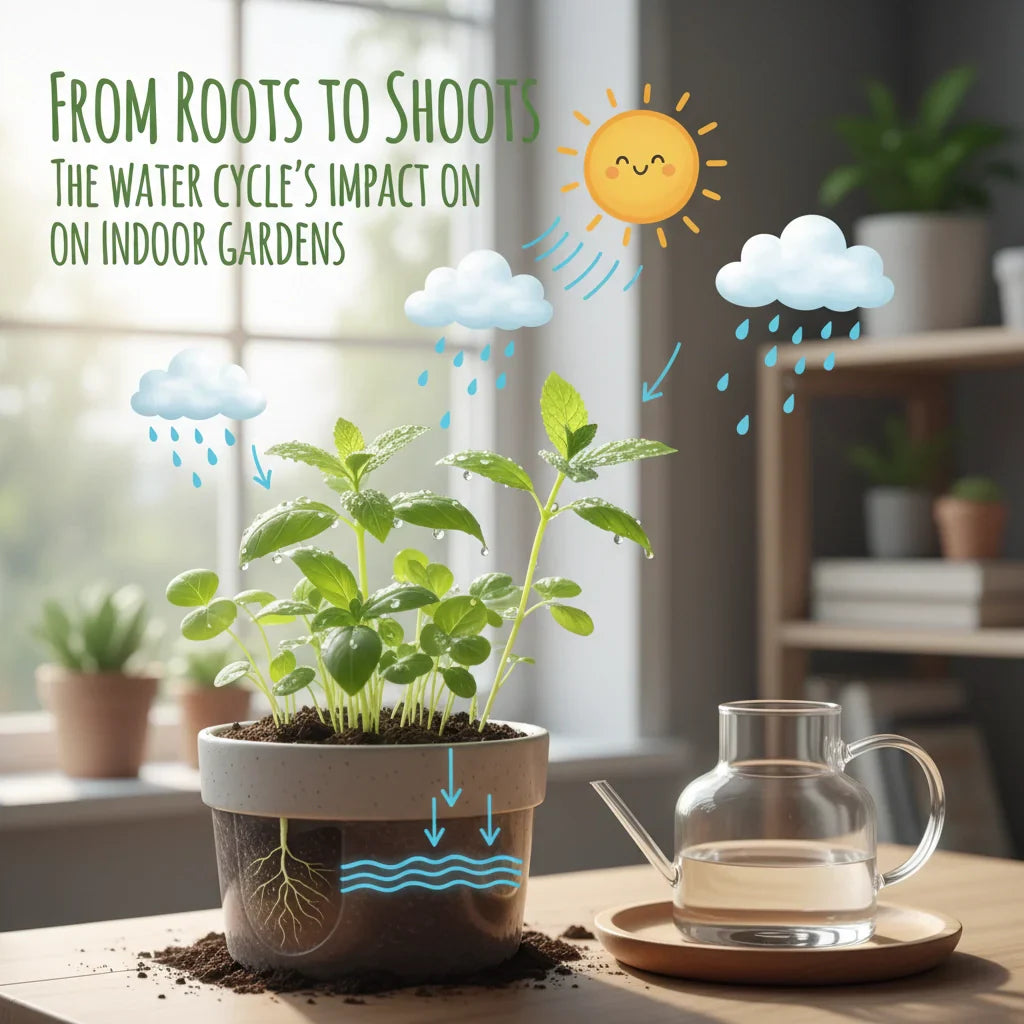 From Roots to Shoots: The Water Cycle Impact on Indoor Gardens