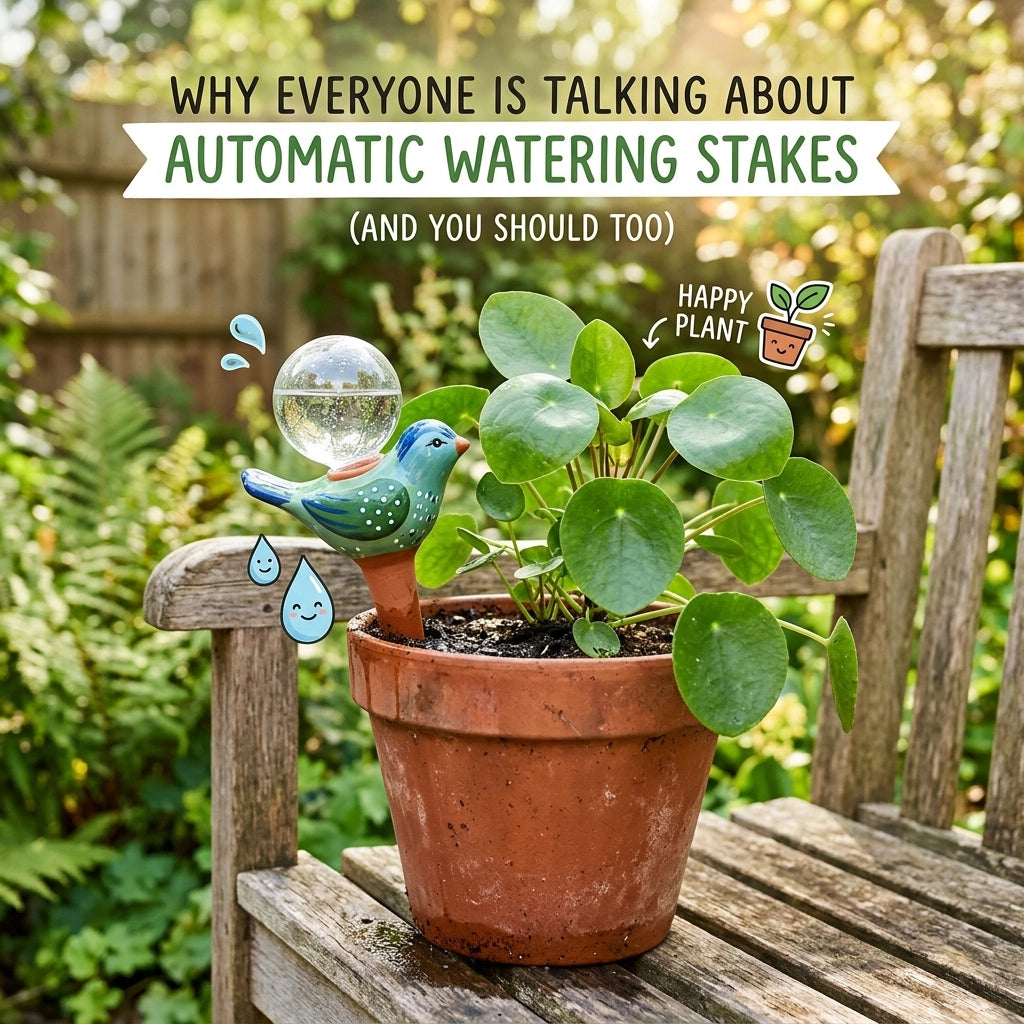 Why Everyone Is Talking About Automatic Watering Stakes (And You Should Too)