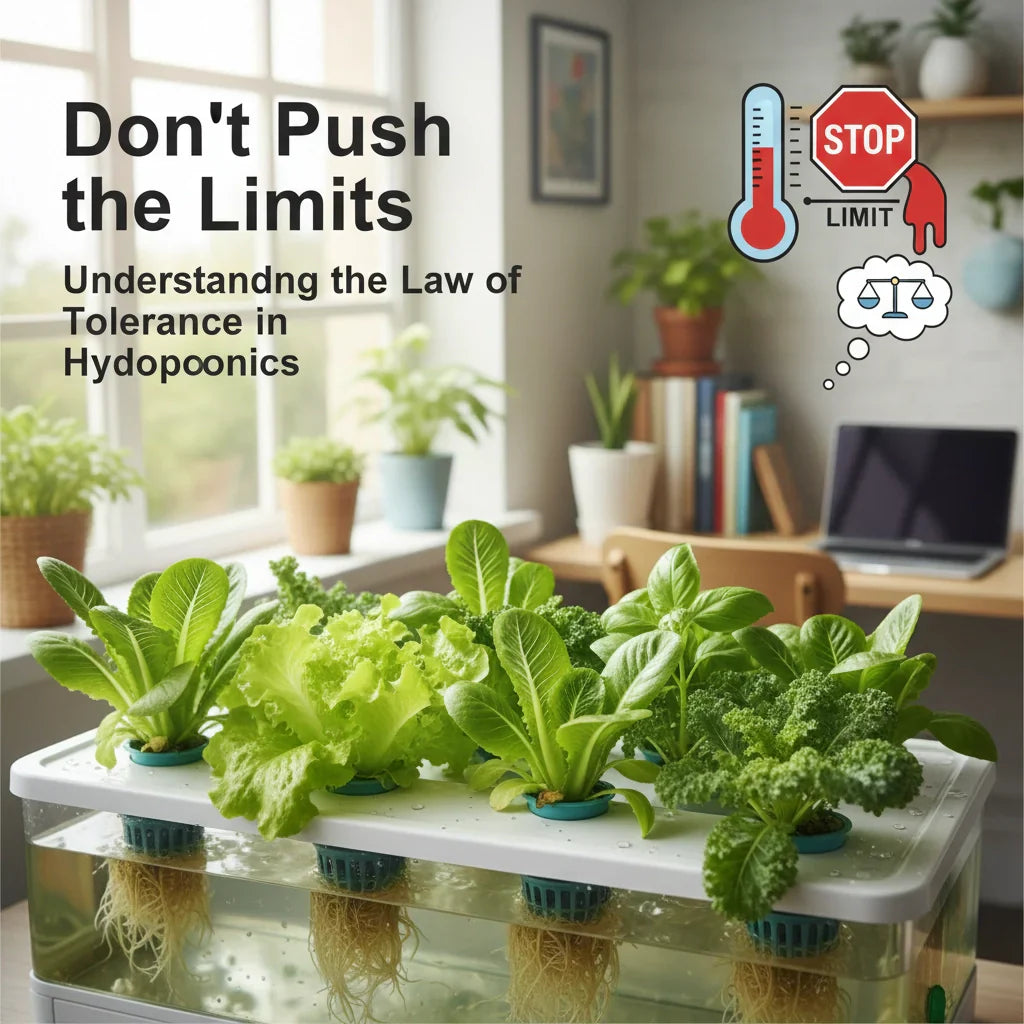 Don't Push the Limits: Understanding the Law of Tolerance in Hydroponics