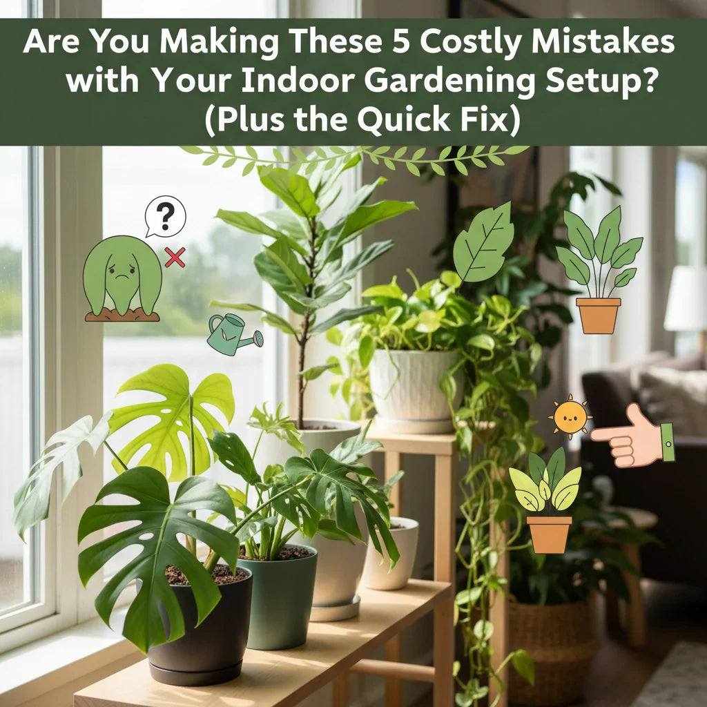 Are You Making These 5 Costly Mistakes with Your Indoor Gardening Setup? (Plus the Quick Fix)